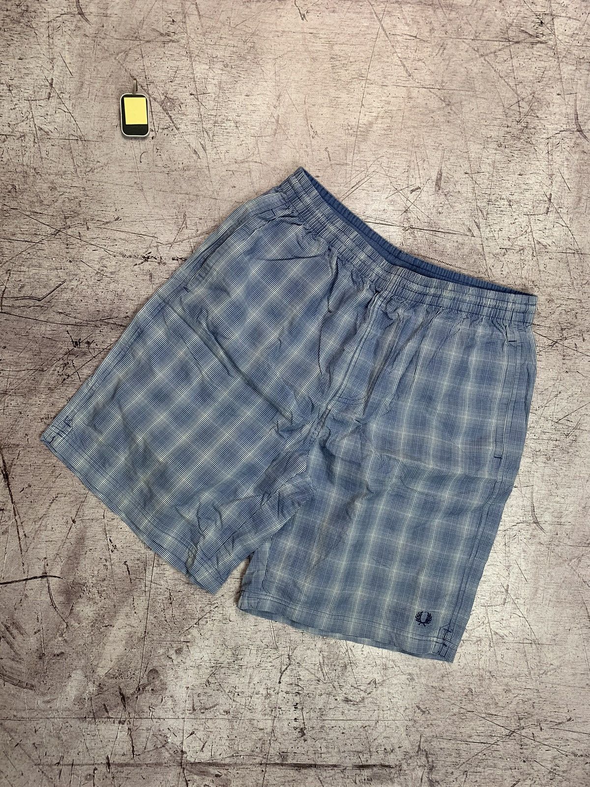 Fred Perry × Vintage Vintage Fred Perry Plaid Shorts Size US 34 / EU 50 - 1 Thumbnail