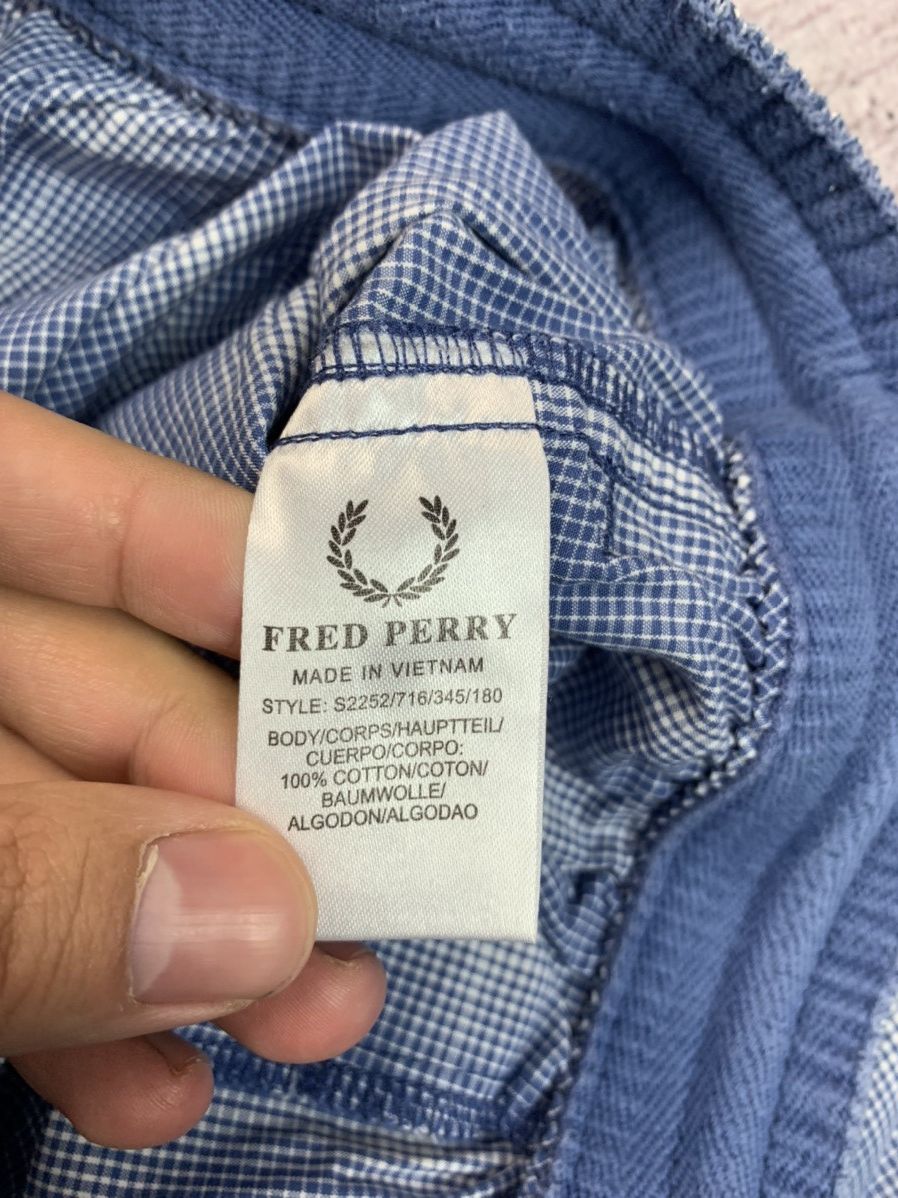 Fred Perry × Vintage Vintage Fred Perry Plaid Shorts Size US 34 / EU 50 - 7 Thumbnail
