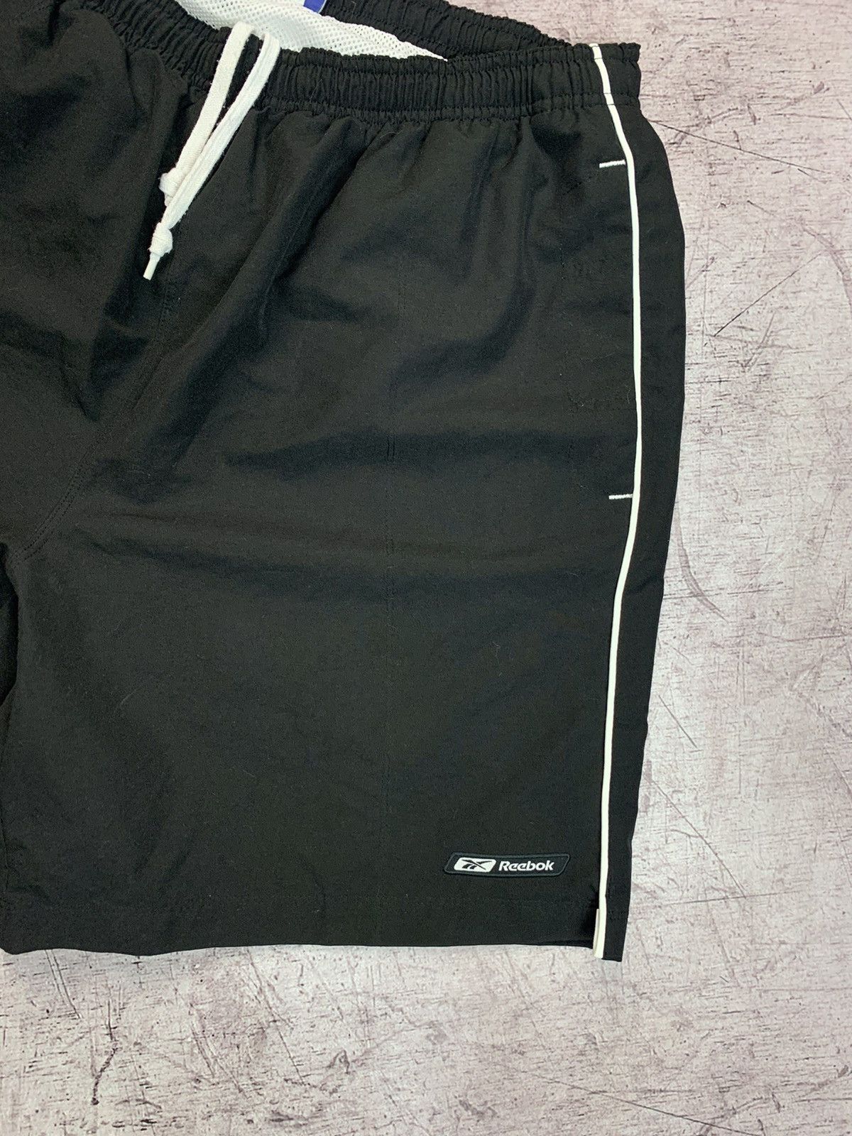 Reebok × Vintage Reebok Y2K Vintage Nylon Shorts Size US 34 / EU 50 - 3 Thumbnail