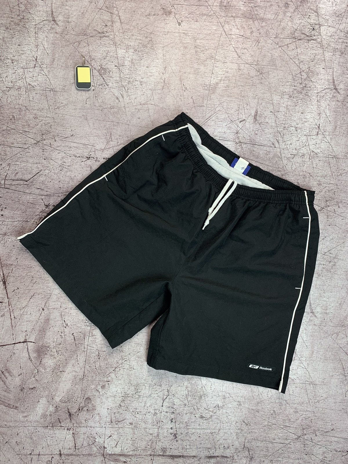 Reebok × Vintage Reebok Y2K Vintage Nylon Shorts Size US 34 / EU 50 - 1 Thumbnail