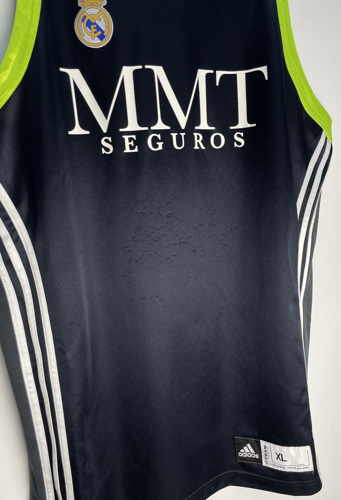 Adidas × NBA Adidas Real Madrid Basketball NBA Jersey Sleeveless Size US XL / EU 56 / 4 - 7 Thumbnail