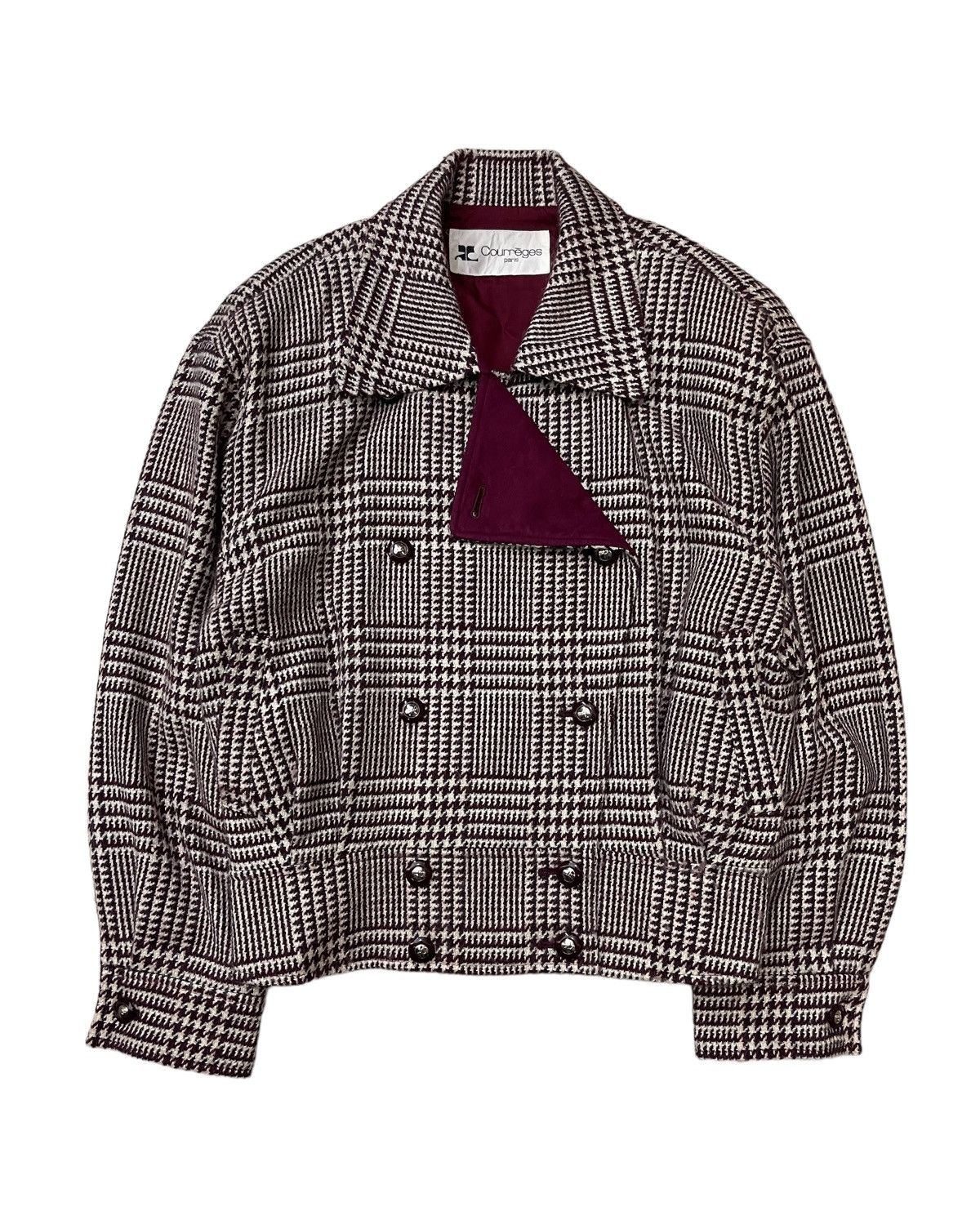 Courreges Courreges Double Breasted Jacket Size M / US 6-8 / IT 42-44 - 2 Thumbnail