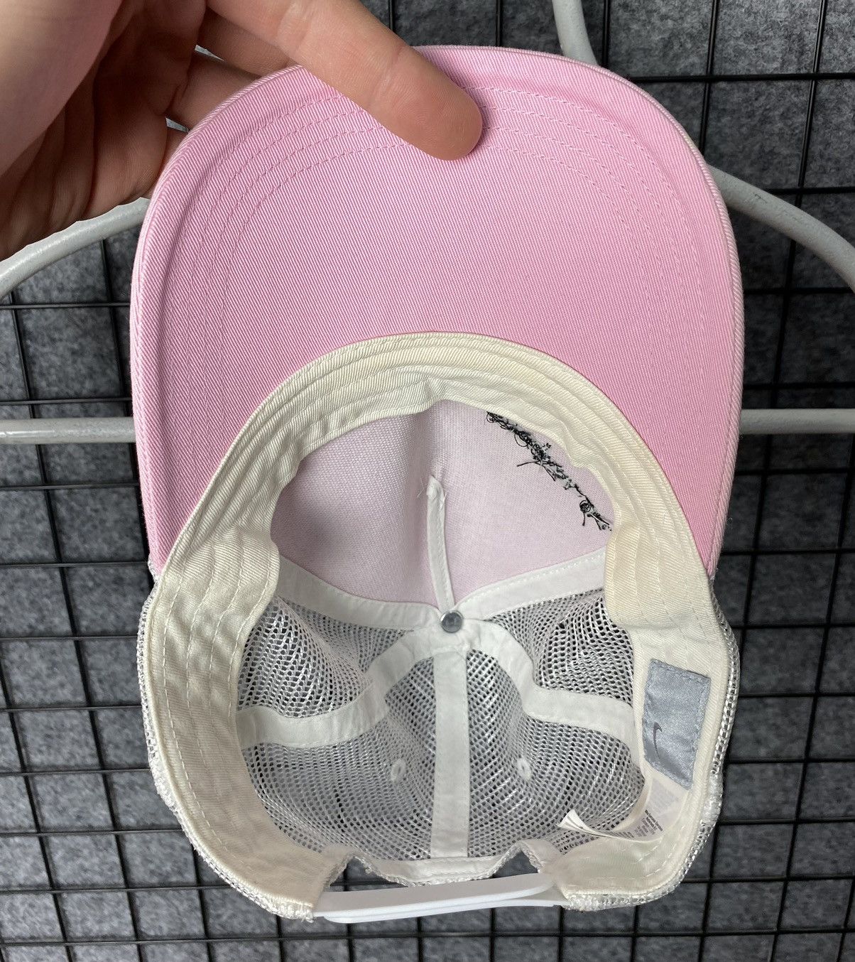 Vintage Nike Vintage Sports Statement Mesh Baseball Cap Size OS Size ONE SIZE - 6 Thumbnail