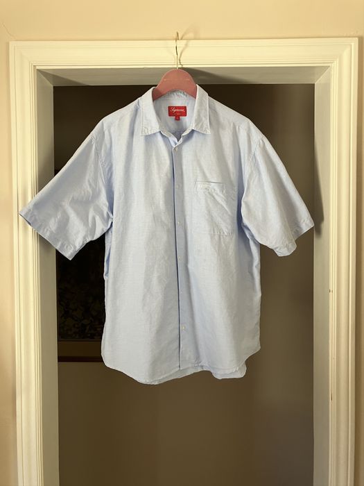 Supreme SS23 Loose Fit S/S Oxford Shirt | Grailed