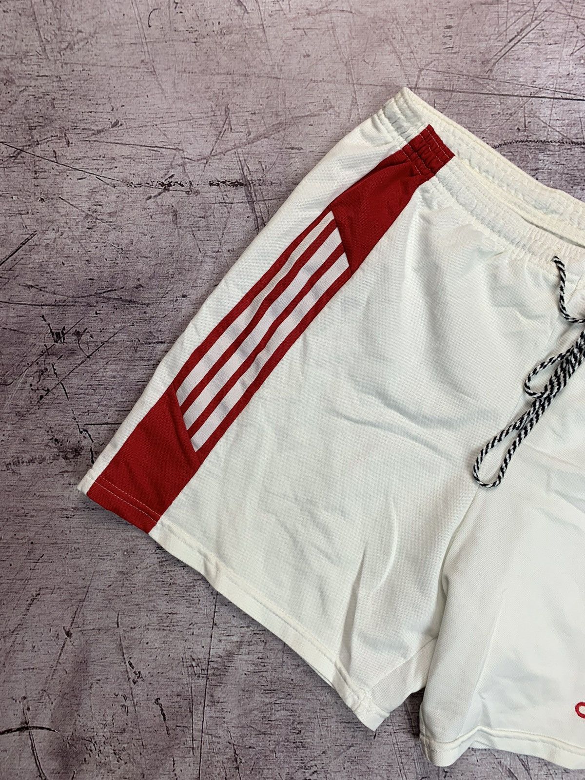 Adidas × Vintage Adidas Vintage Mens Nylon Shorts Size US 34 / EU 50 - 3 Thumbnail