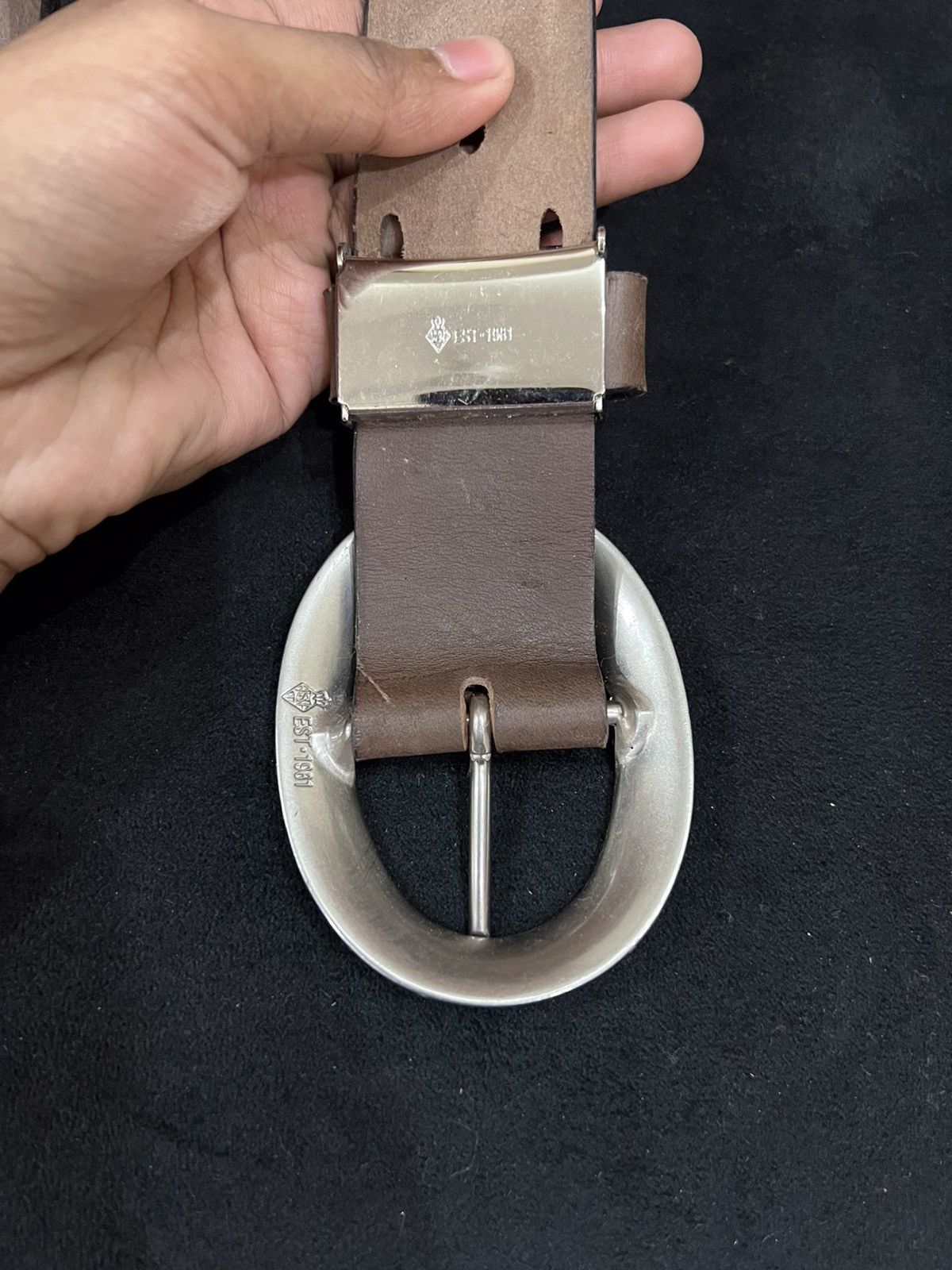 Japanese Brand Japanese Brand Big Buckle Belt Size ONE SIZE - 6 Thumbnail