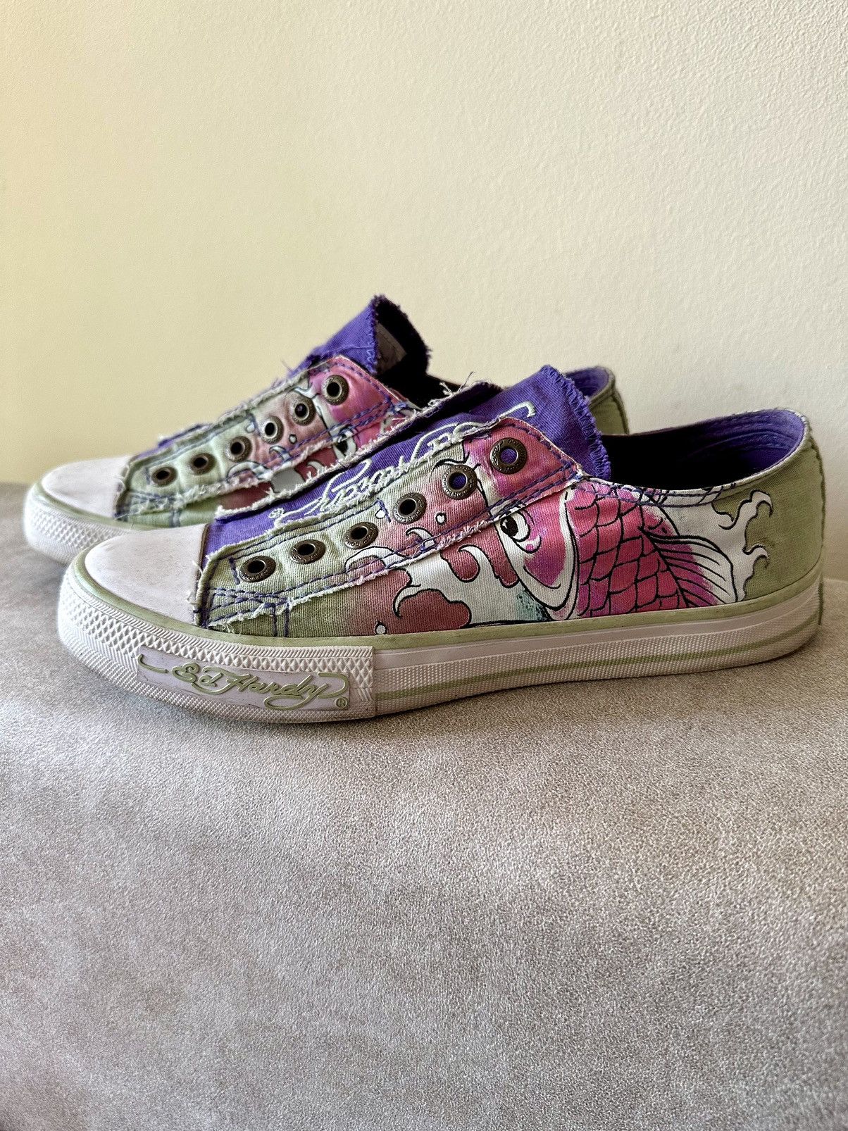 Vintage Y2K Ed Hardy by Christian Audigier Low Top Sneakers