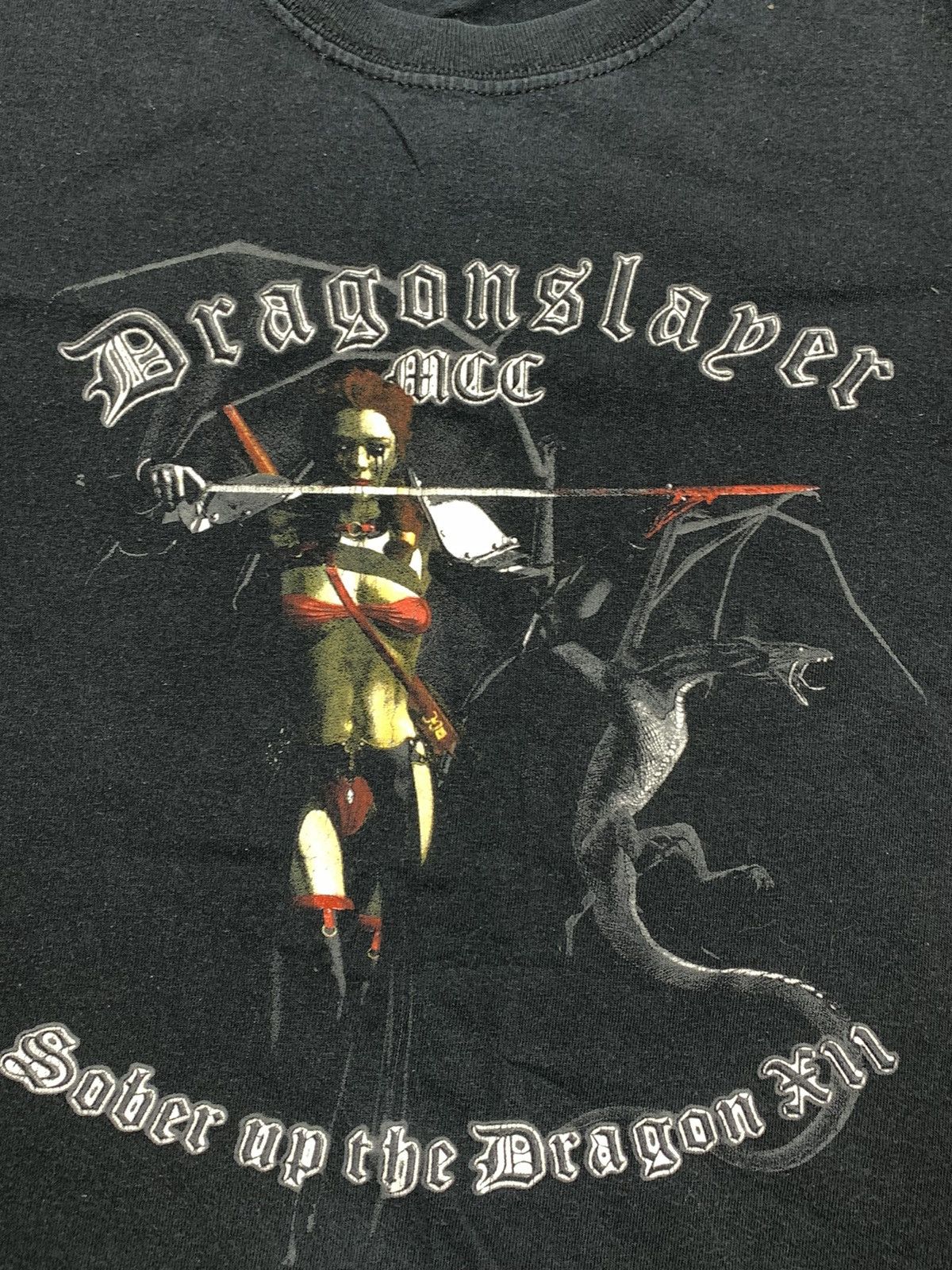 Band Tees × Vintage Vintage Y2K Dragonslaper MCC t-shirt streetwear L Size US L / EU 52-54 / 3 - 2 Thumbnail