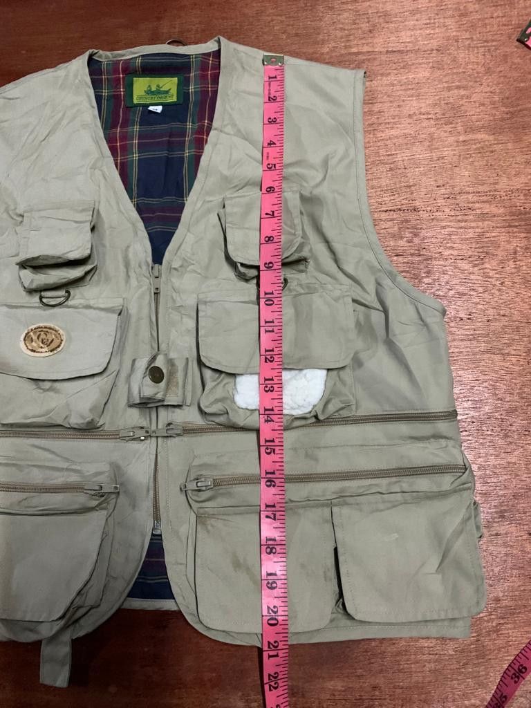 Japanese Brand × Vintage Vintage Vest zipper Multi pocket Size US M / EU 48-50 / 2 - 15 Thumbnail