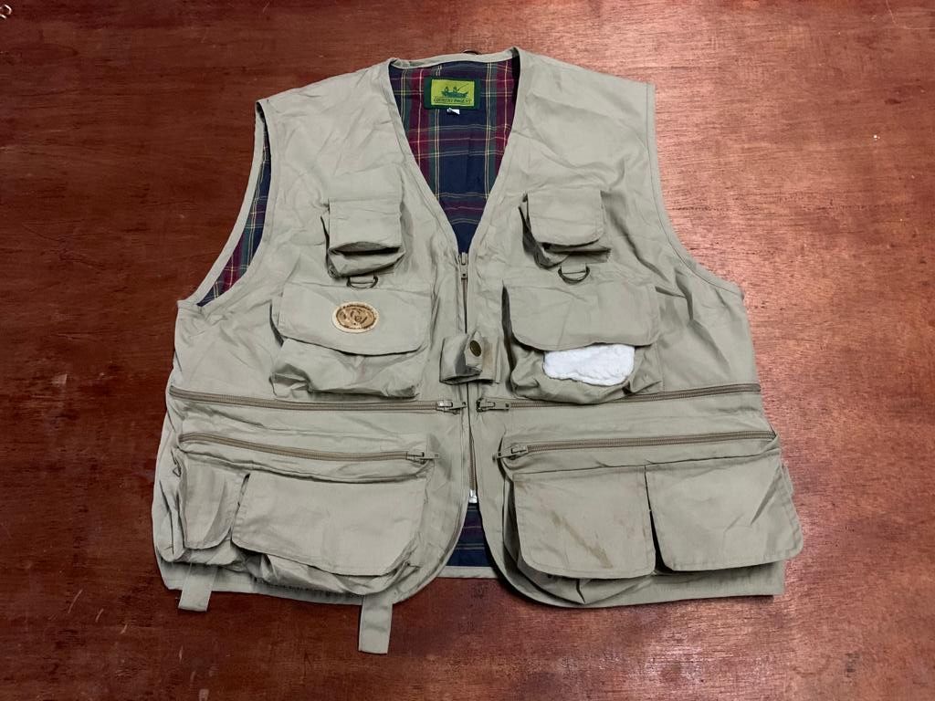 Japanese Brand × Vintage Vintage Vest zipper Multi pocket Size US M / EU 48-50 / 2 - 3 Thumbnail