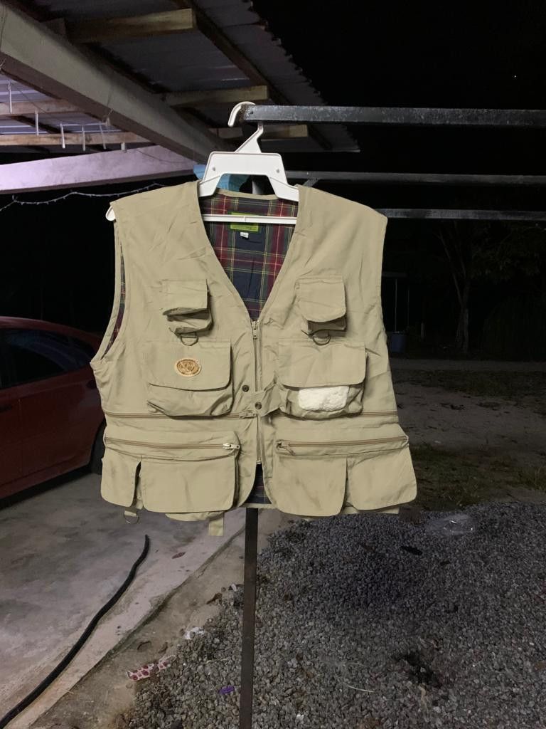 Japanese Brand × Vintage Vintage Vest zipper Multi pocket Size US M / EU 48-50 / 2 - 1 Thumbnail
