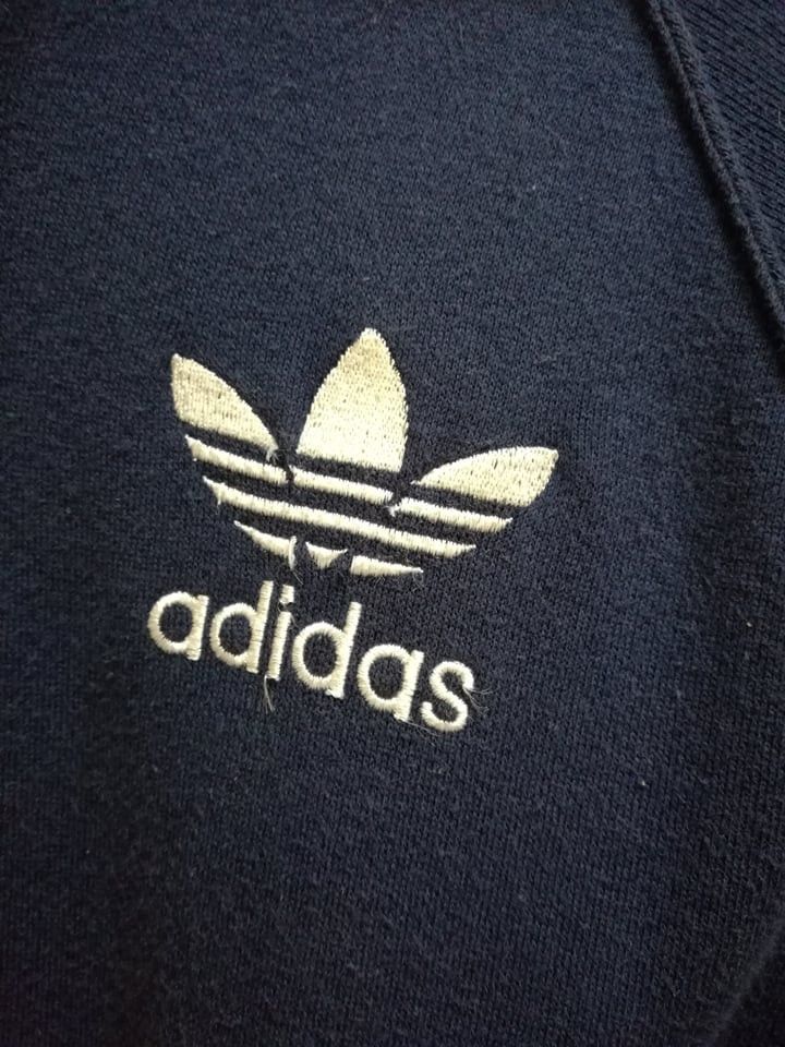 Adidas Vintage Adidas 90s Hoodie Small logo (code 17) Size US L / EU 52-54 / 3 - 7 Thumbnail
