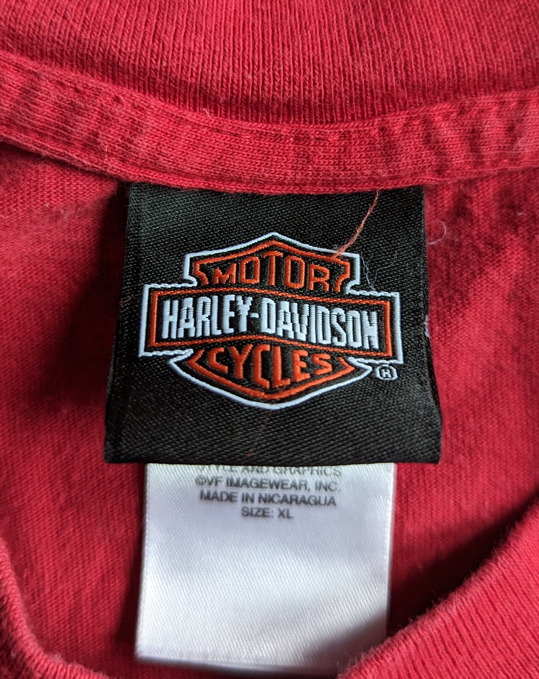 Harley Davidson Vintage Harley Davidson Horny Toad Double Sided Tee Size US XL / EU 56 / 4 - 5 Thumbnail