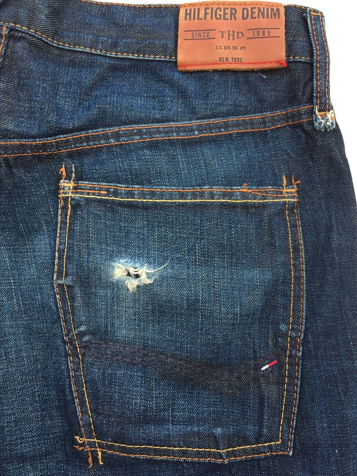 Tommy Hilfiger × Tommy Jeans Baggy Jeans Tommy Hilfiger Distressed Rapper Size US 34 / EU 50 - 3 Thumbnail