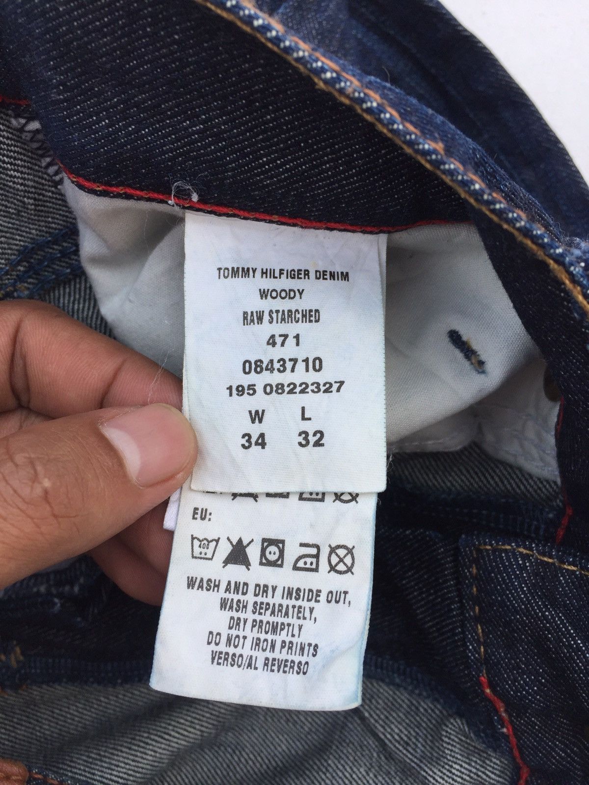 Tommy Hilfiger × Tommy Jeans Baggy Jeans Tommy Hilfiger Distressed Rapper Size US 34 / EU 50 - 5 Thumbnail