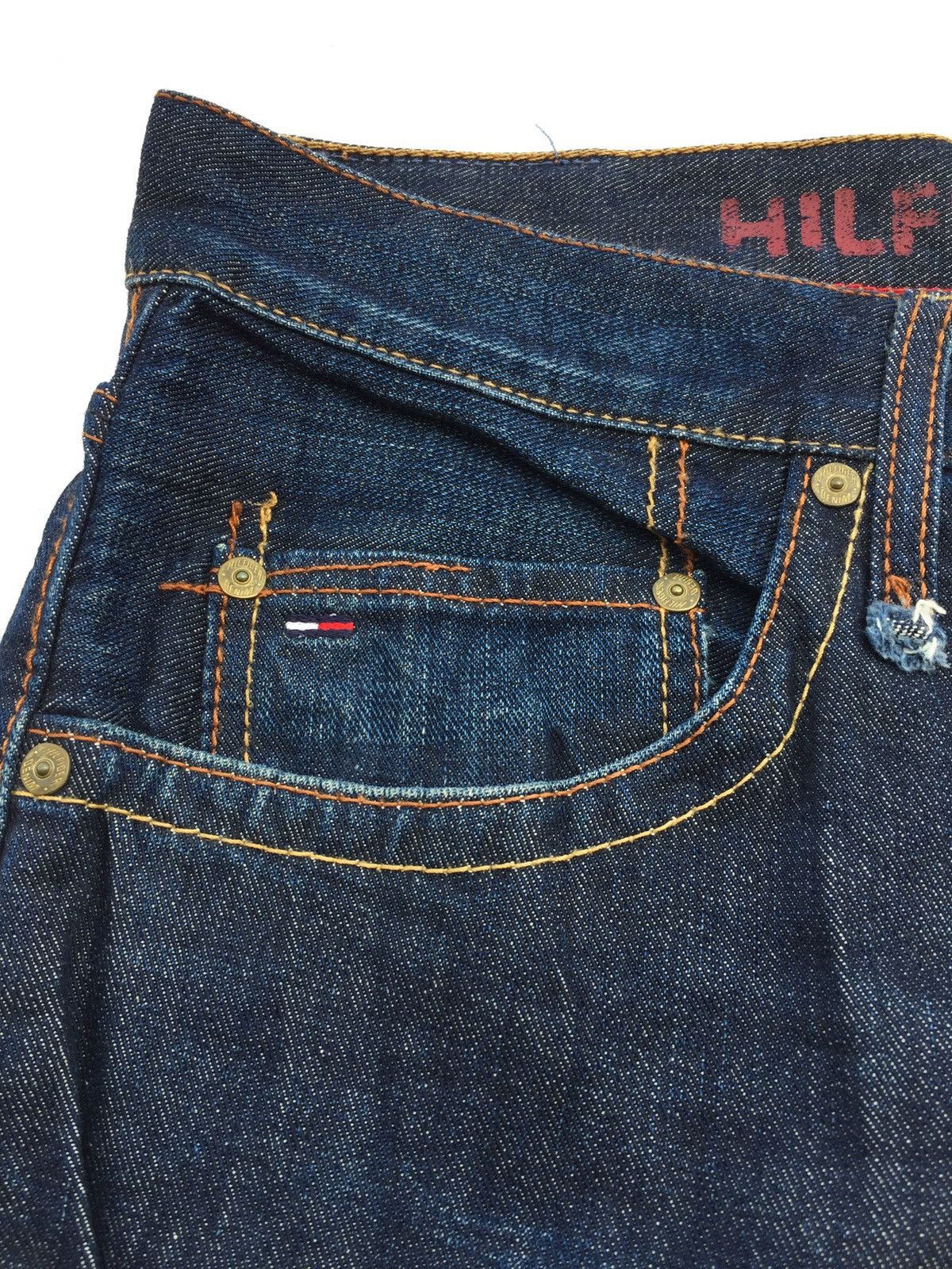 Tommy Hilfiger × Tommy Jeans Baggy Jeans Tommy Hilfiger Distressed Rapper Size US 34 / EU 50 - 7 Thumbnail