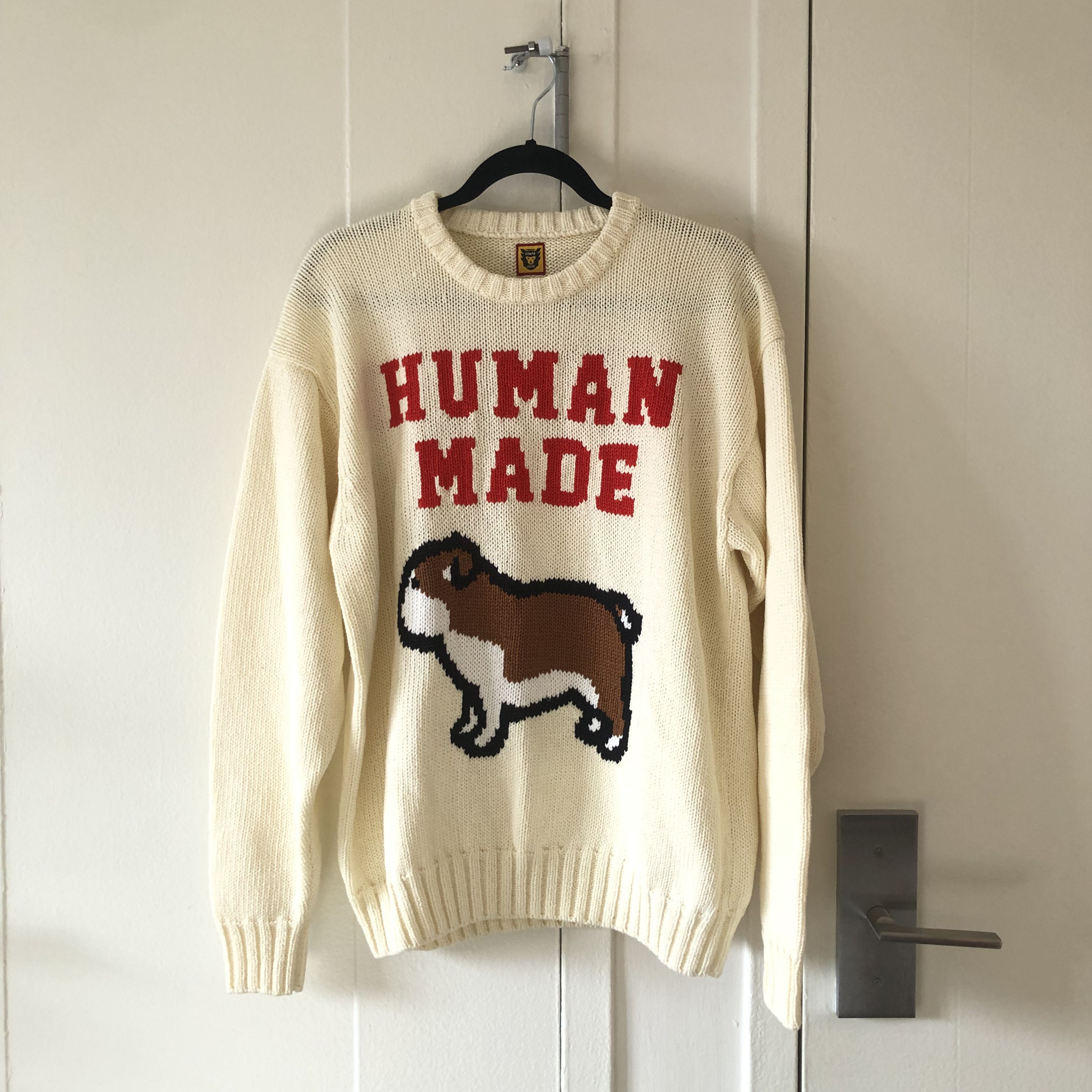 トップス HUMAN MADE BEAR RAGLAN KNIT SWEATER Human Made - BEAR RAGLAN KNIT SWEATER | HBX - Globally