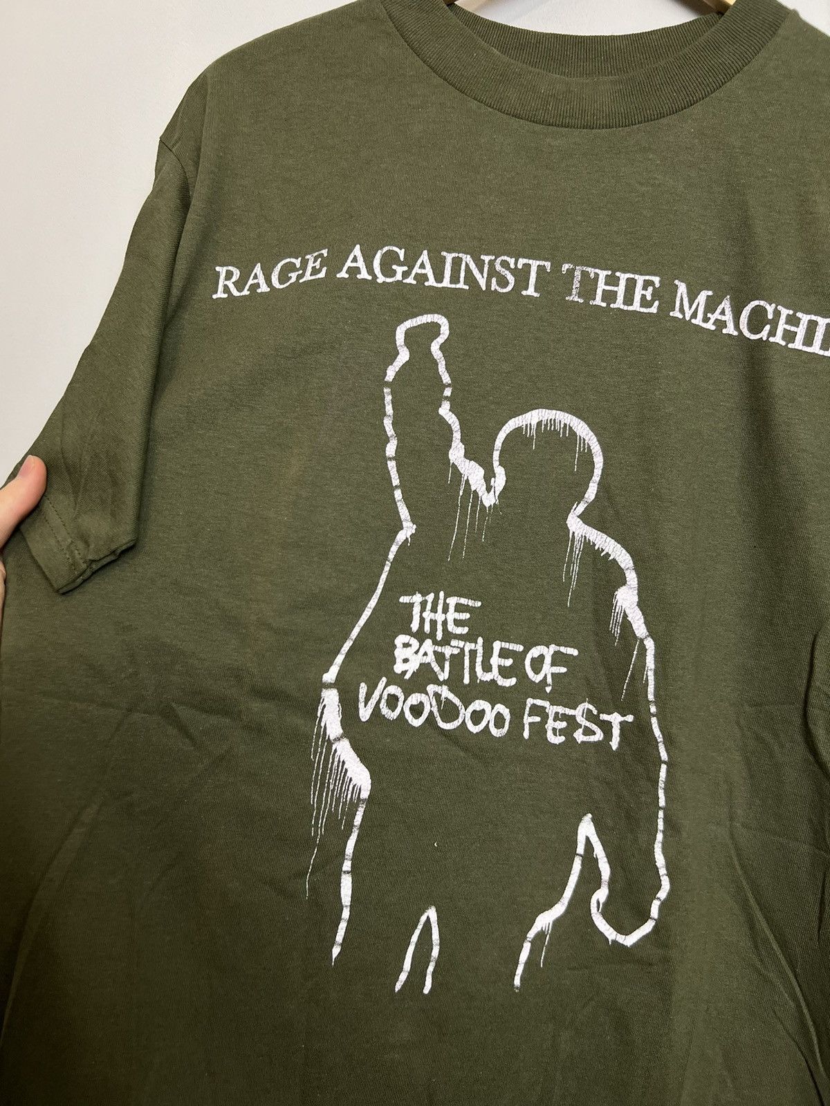 Band Tees 00s Rage Against the Machine The battle Nu Metal Band Tee Size US M / EU 48-50 / 2 - 3 Thumbnail