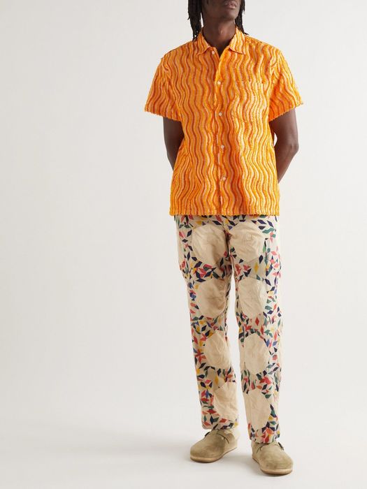 Bode Bode wavy chenille shirt SS2021 | Grailed