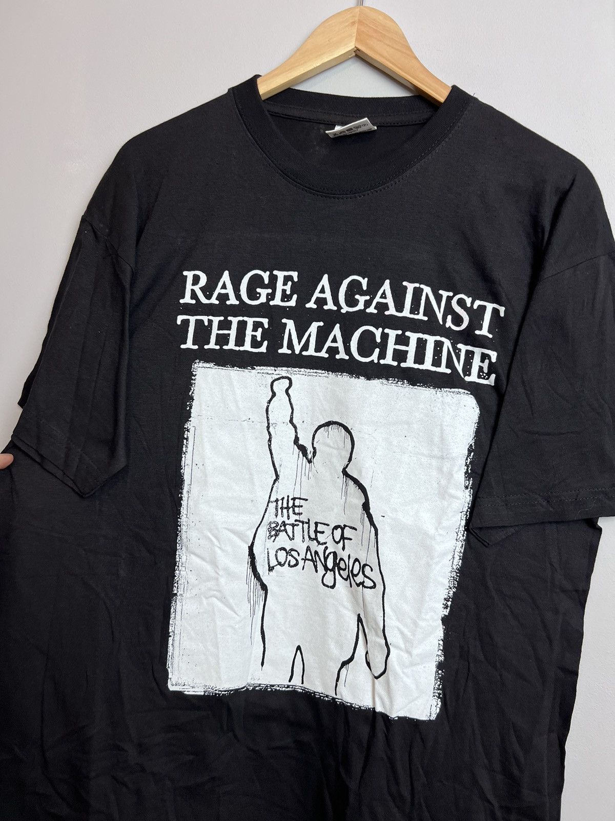Band Tees 1999 Rage Against the Machine The battle of Los Angeles Size US L / EU 52-54 / 3 - 3 Thumbnail