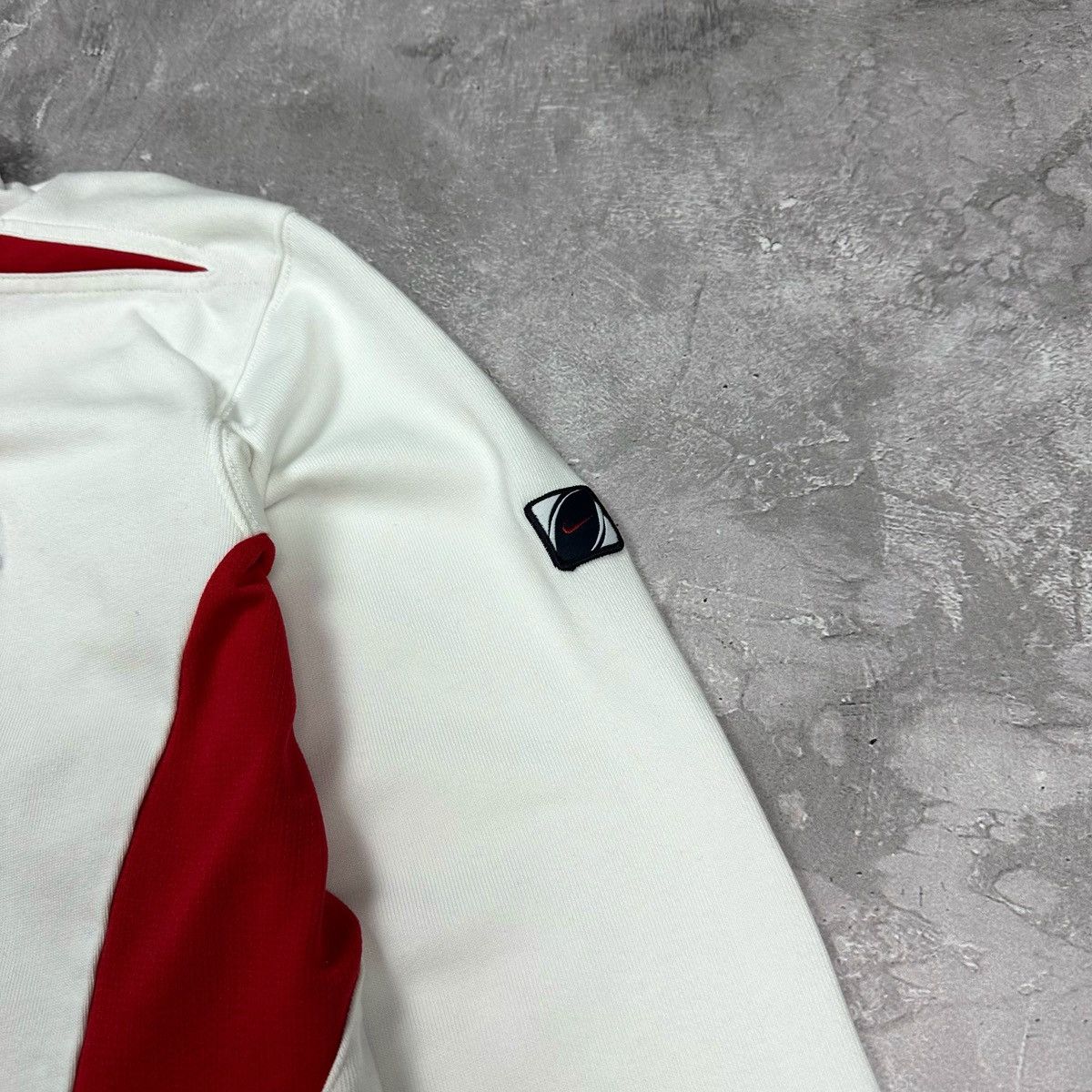 Vintage NIKE O2 England Long Sleeve Rugby Jersey Shirt Sz L