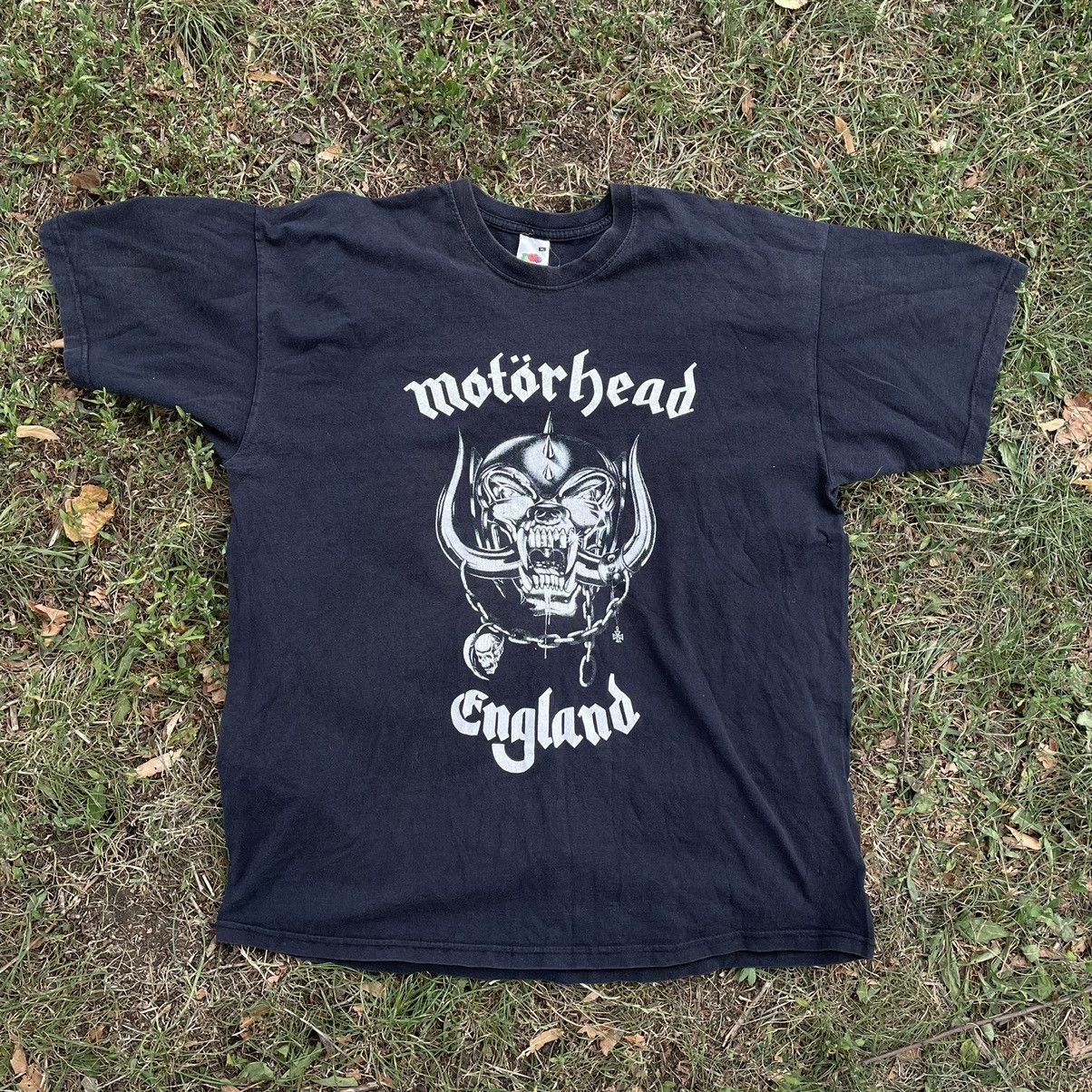 Vintage Vintage 90s Motorhead England Graphic Band Tee Punk Boxy M Size US M / EU 48-50 / 2 - 1 Thumbnail