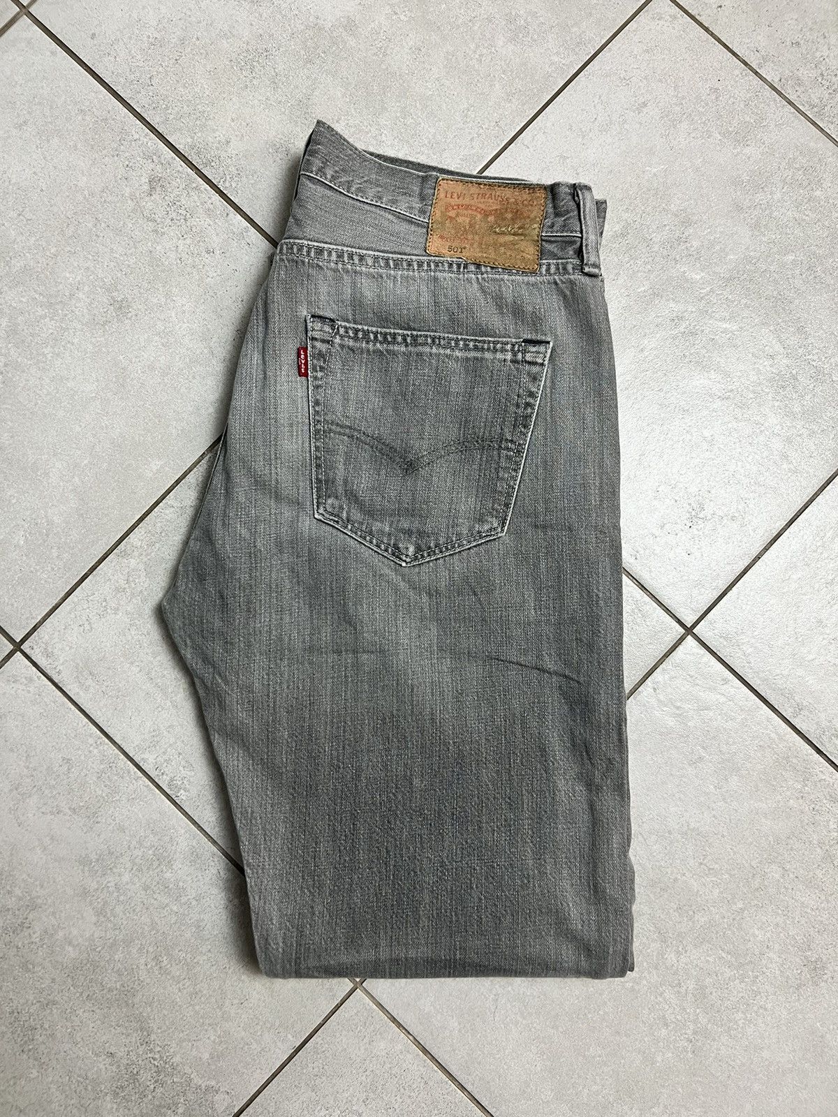 Levi's Rare Vintage 00s Levi’s Strauss 501 34x32 Denim Pants Size US 34 / EU 50 - 2 Thumbnail