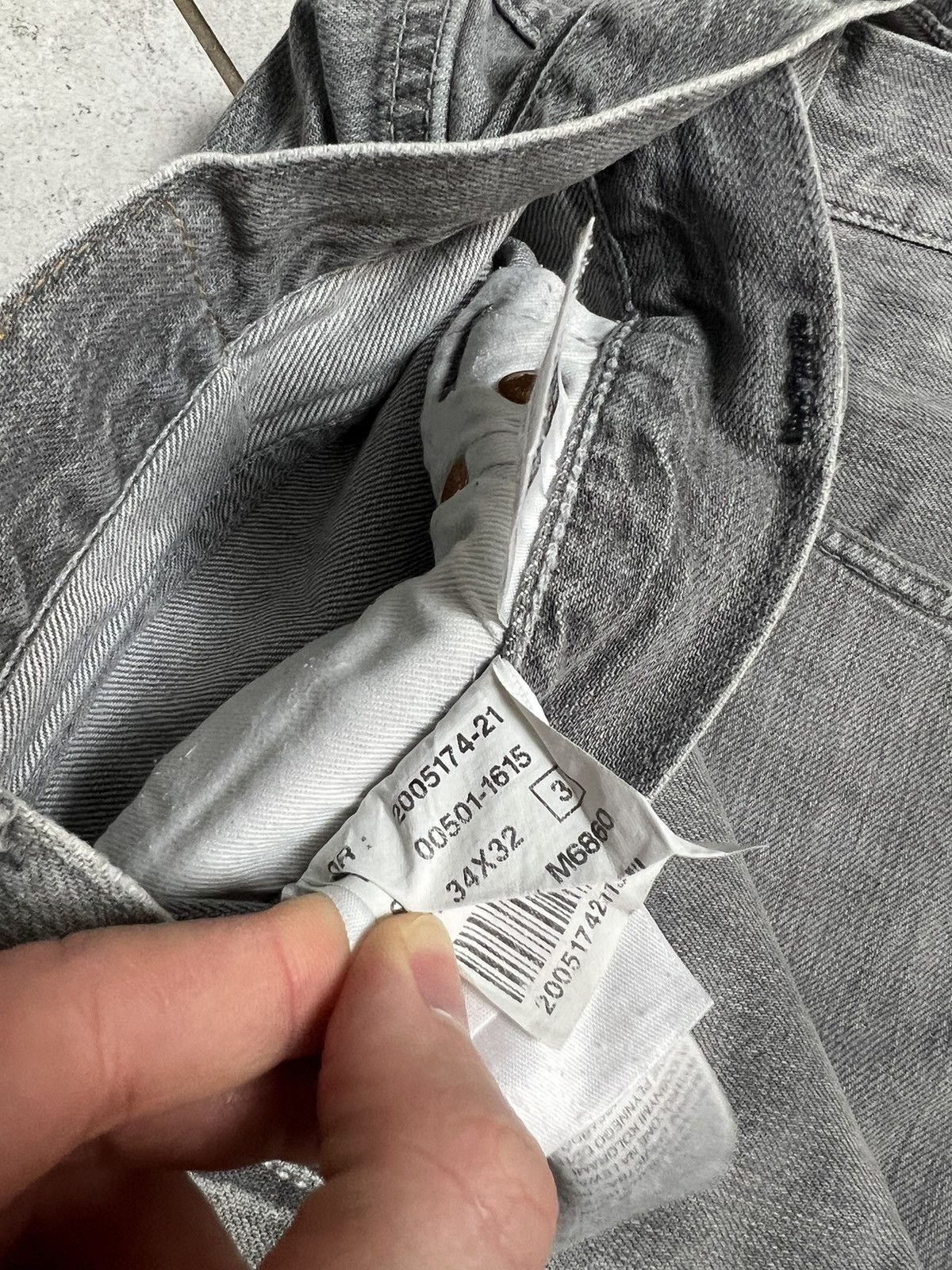 Levi's Rare Vintage 00s Levi’s Strauss 501 34x32 Denim Pants Size US 34 / EU 50 - 6 Thumbnail