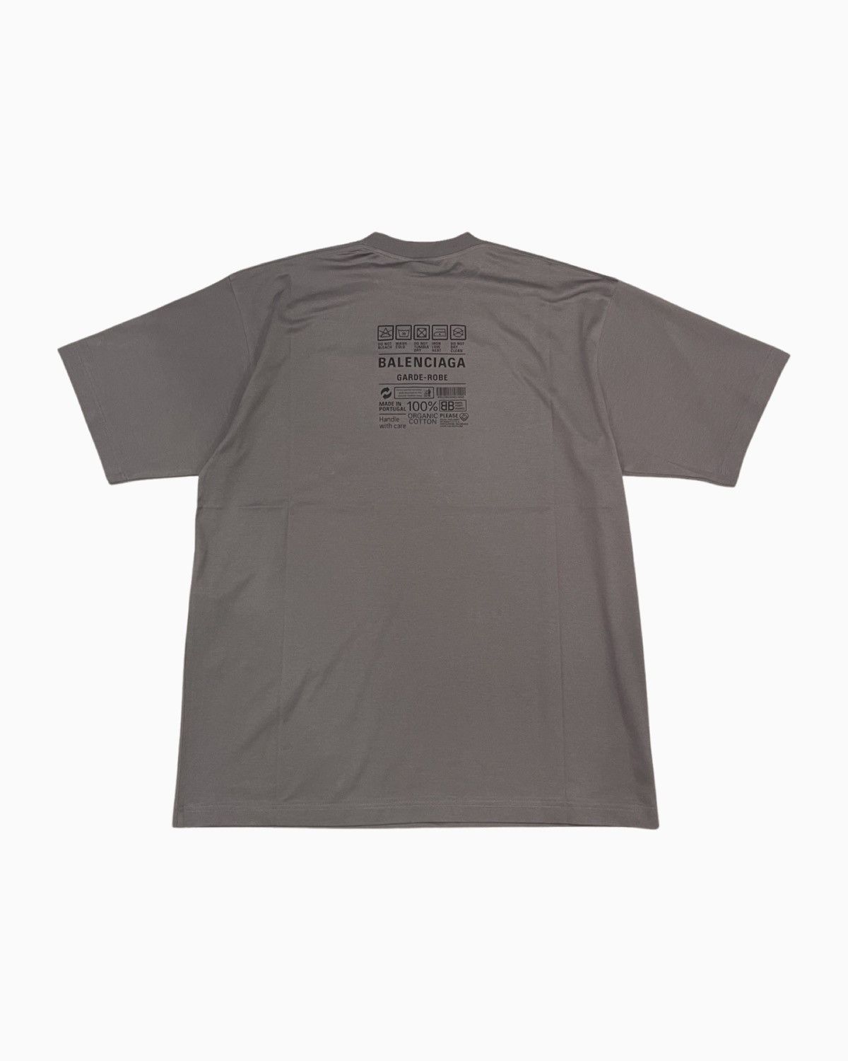 Balenciaga Garde Robe Care Label Logo T shirt Tops