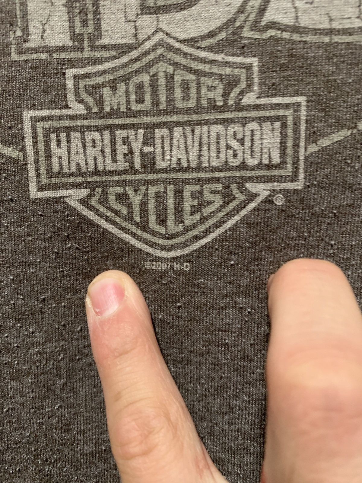 Harley Davidson × Vintage 2007 Harley Davison Utah tee Size US M / EU 48-50 / 2 - 3 Thumbnail