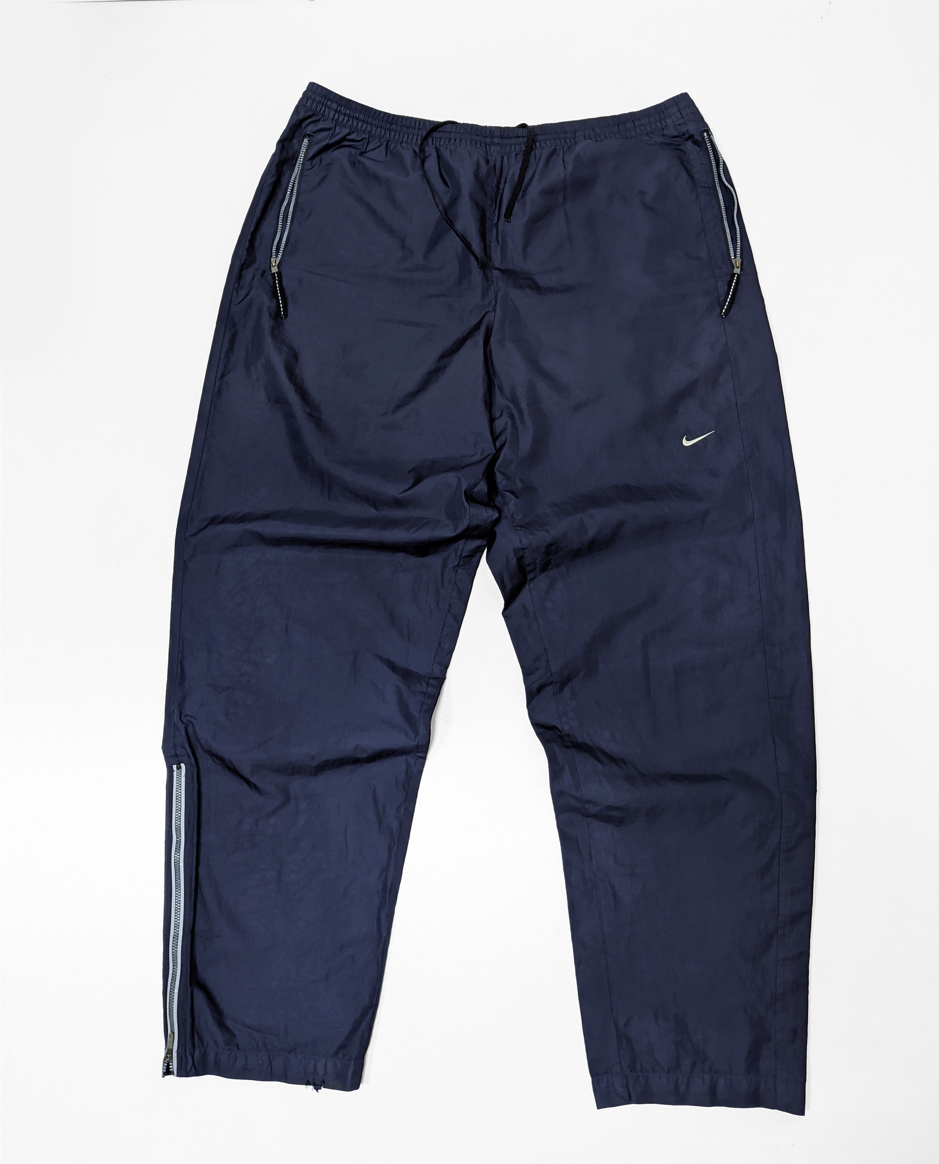 Nike Nike vintage jogger pants nylon swoosh 90s Size US 34 / EU 50 - 1 Thumbnail