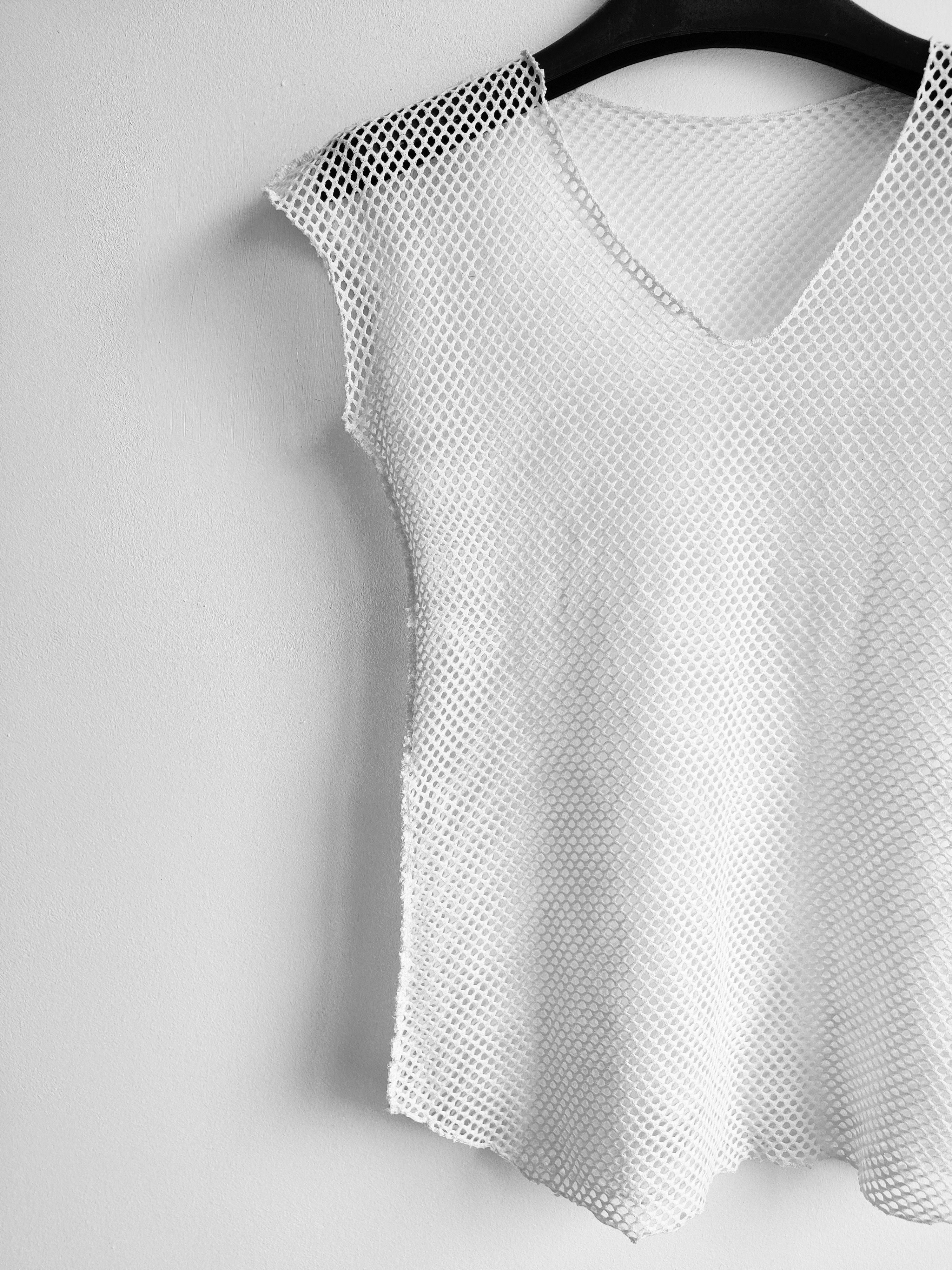 Hysteric Glamour japanese mesh tank top avant garde y2k Size M / US 6-8 / IT 42-44 - 7 Thumbnail