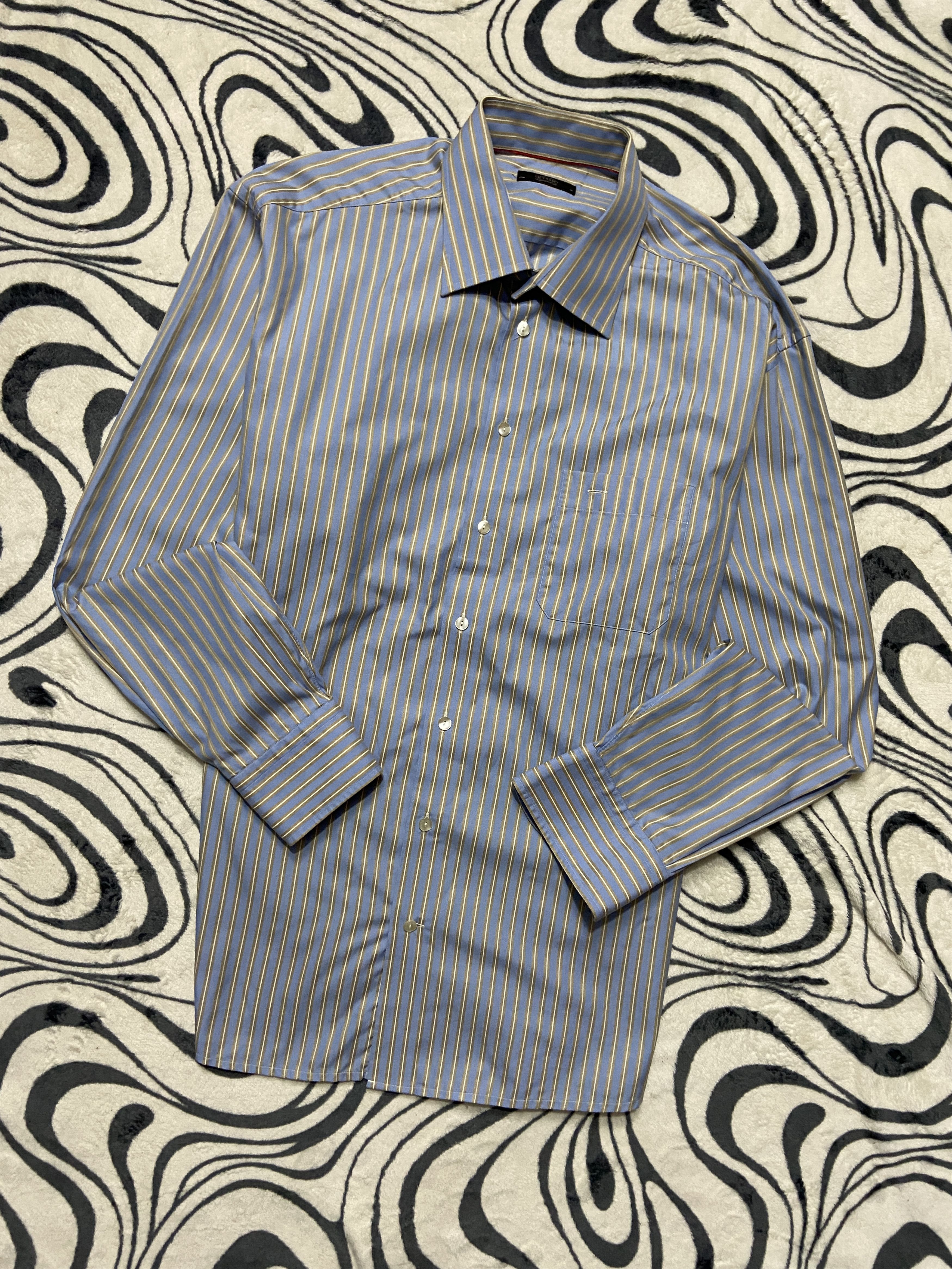 Eton Eton Mens Long Sleeve Shirt Size US XXL / EU 58 / 5 - 1 Thumbnail