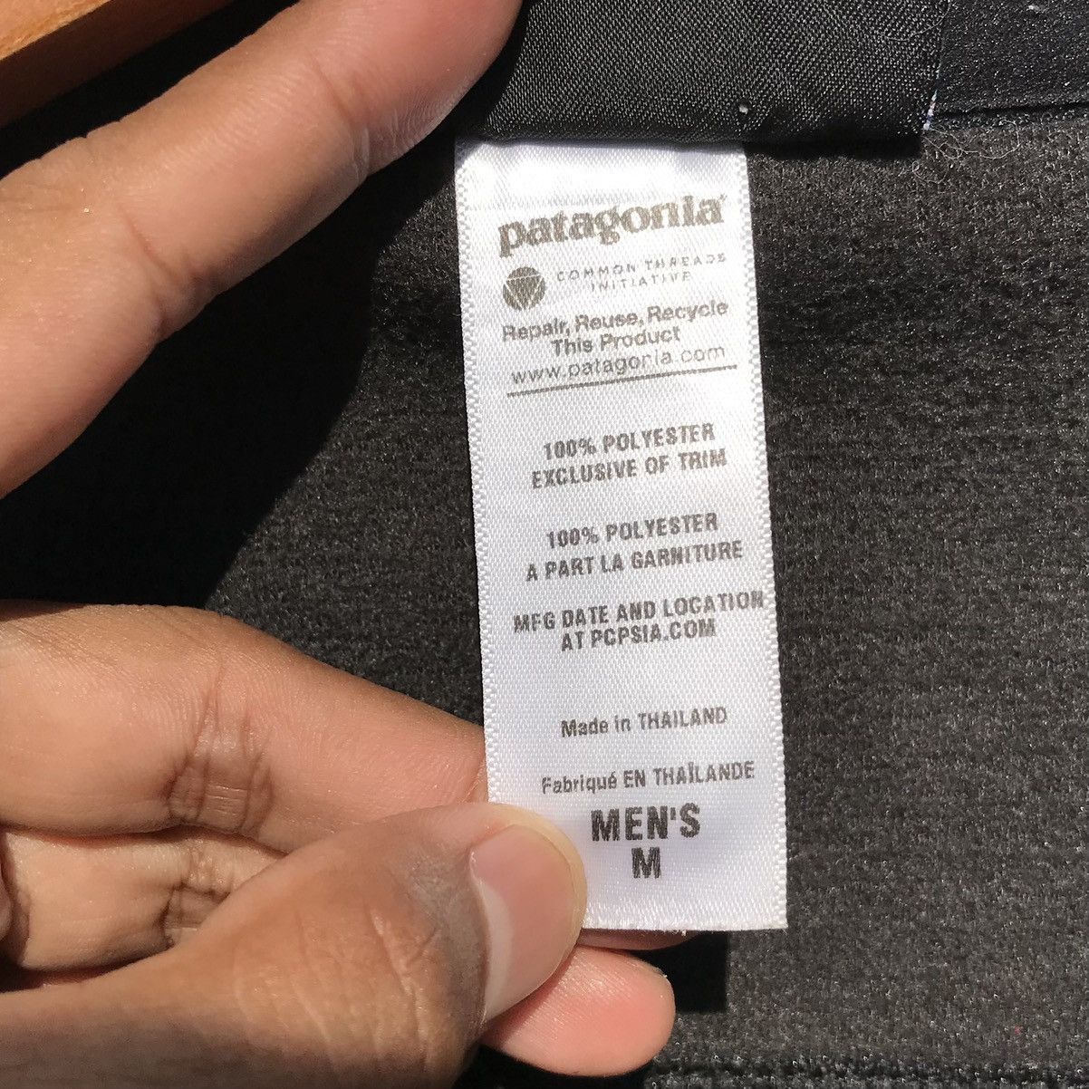 Patagonia Patagoni Pocket Black Jacket Patagonia Outdoor Size US M / EU 48-50 / 2 - 11 Thumbnail