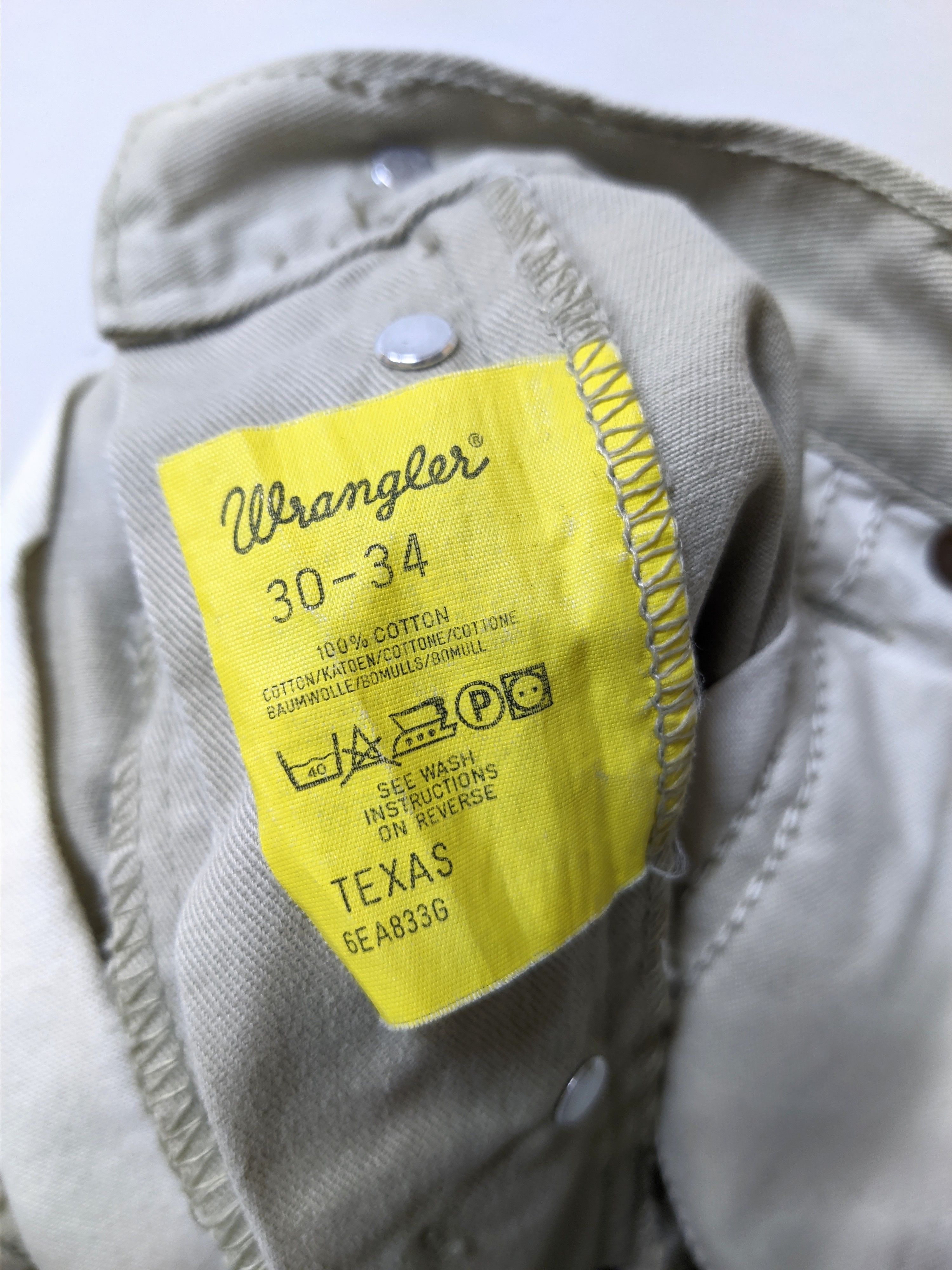 Wrangler NEW ! Wrangler pants texas beige vintage Size US 30 / EU 46 - 10 Thumbnail