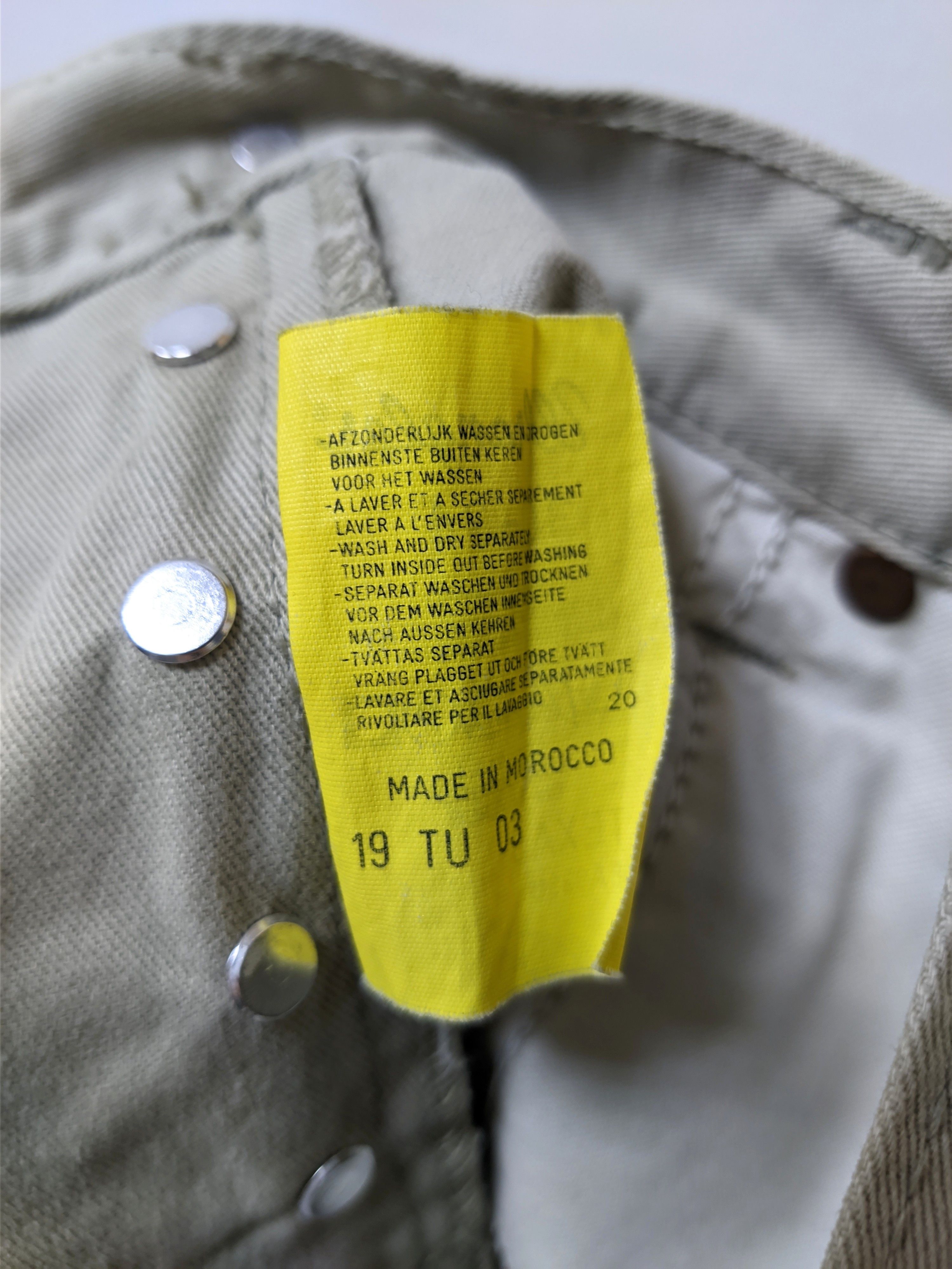 Wrangler NEW ! Wrangler pants texas beige vintage Size US 30 / EU 46 - 11 Thumbnail