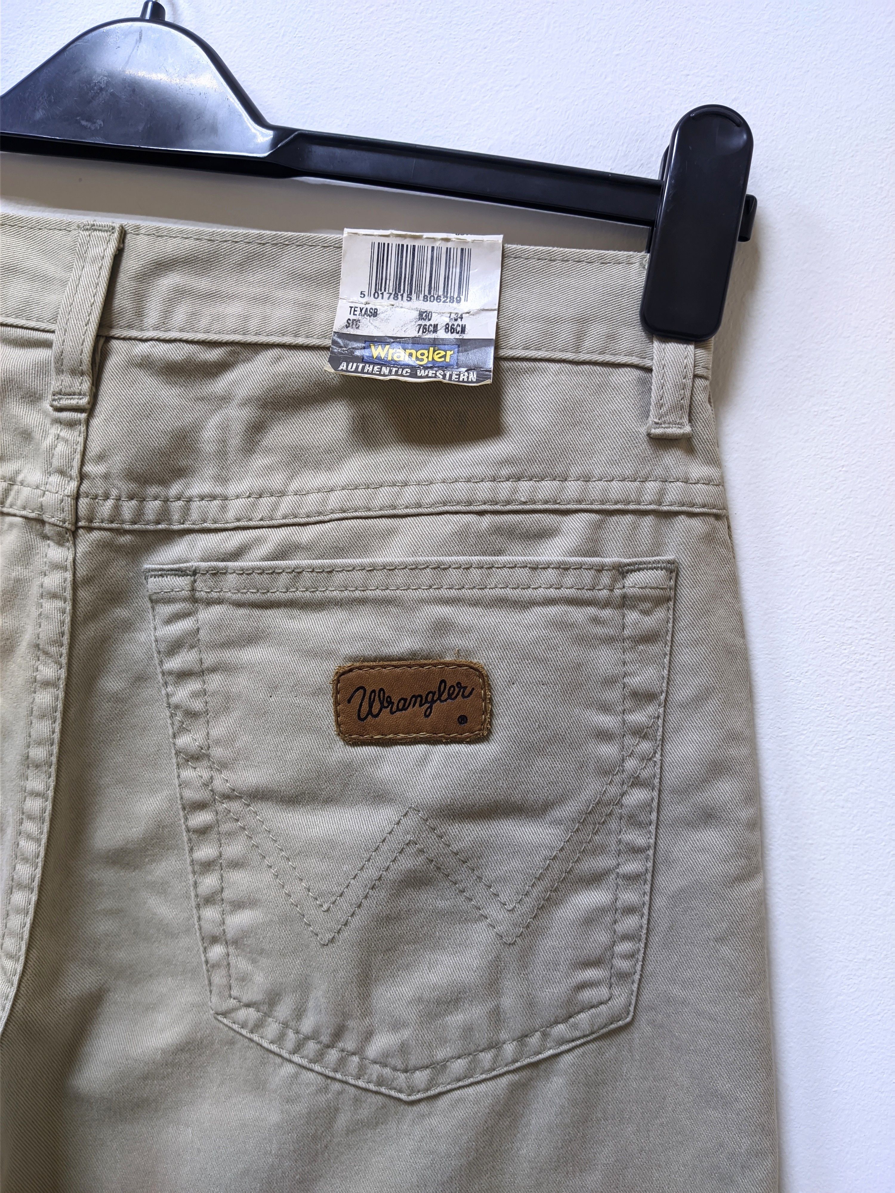Wrangler NEW ! Wrangler pants texas beige vintage Size US 30 / EU 46 - 2 Thumbnail