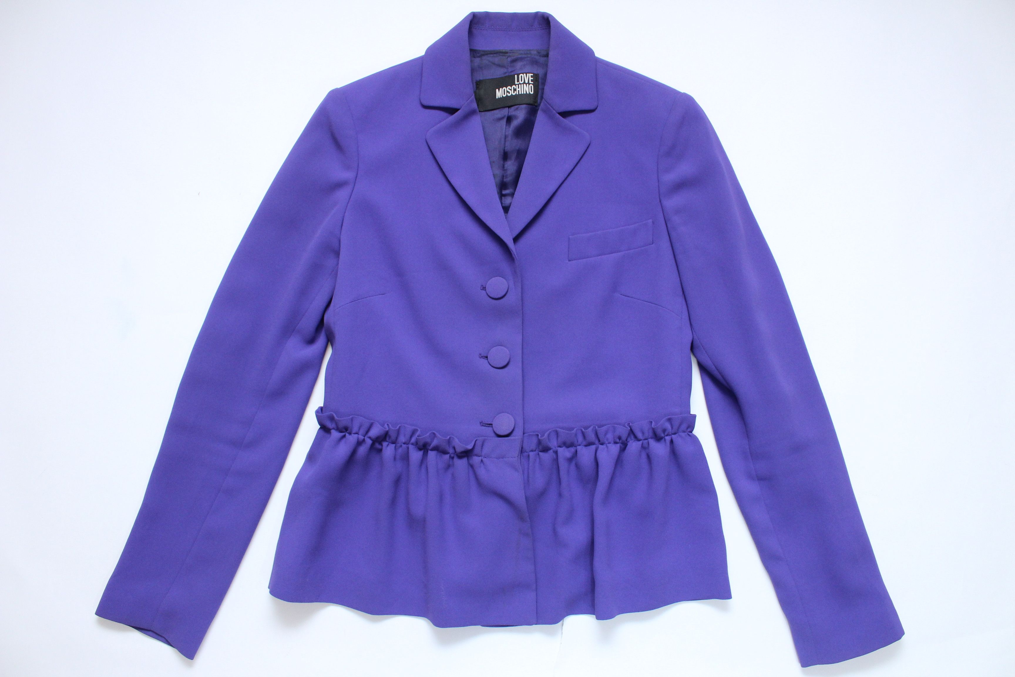 Moschino Moschino Love Blazer Jacket Hype Vintage RARE Streetwear Size S / US 4 / IT 40 - 2 Thumbnail