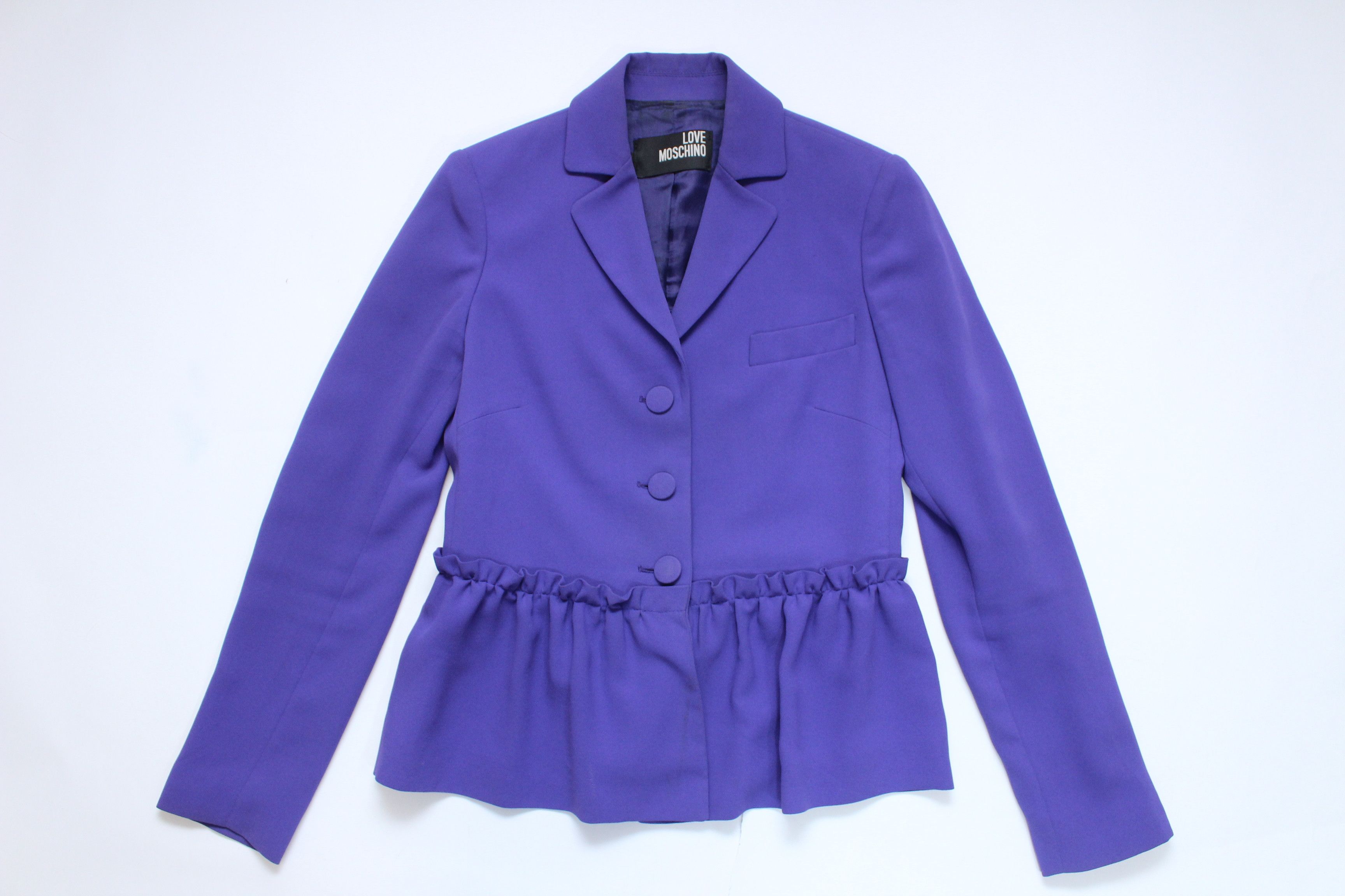 Moschino Moschino Love Blazer Jacket Hype Vintage RARE Streetwear Size S / US 4 / IT 40 - 1 Thumbnail