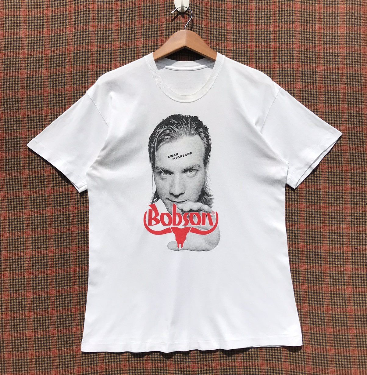 Vintage Vintage Ewan McGregor Actor Trainspotting Movie Mark Renton Size US M / EU 48-50 / 2 - 1 Thumbnail