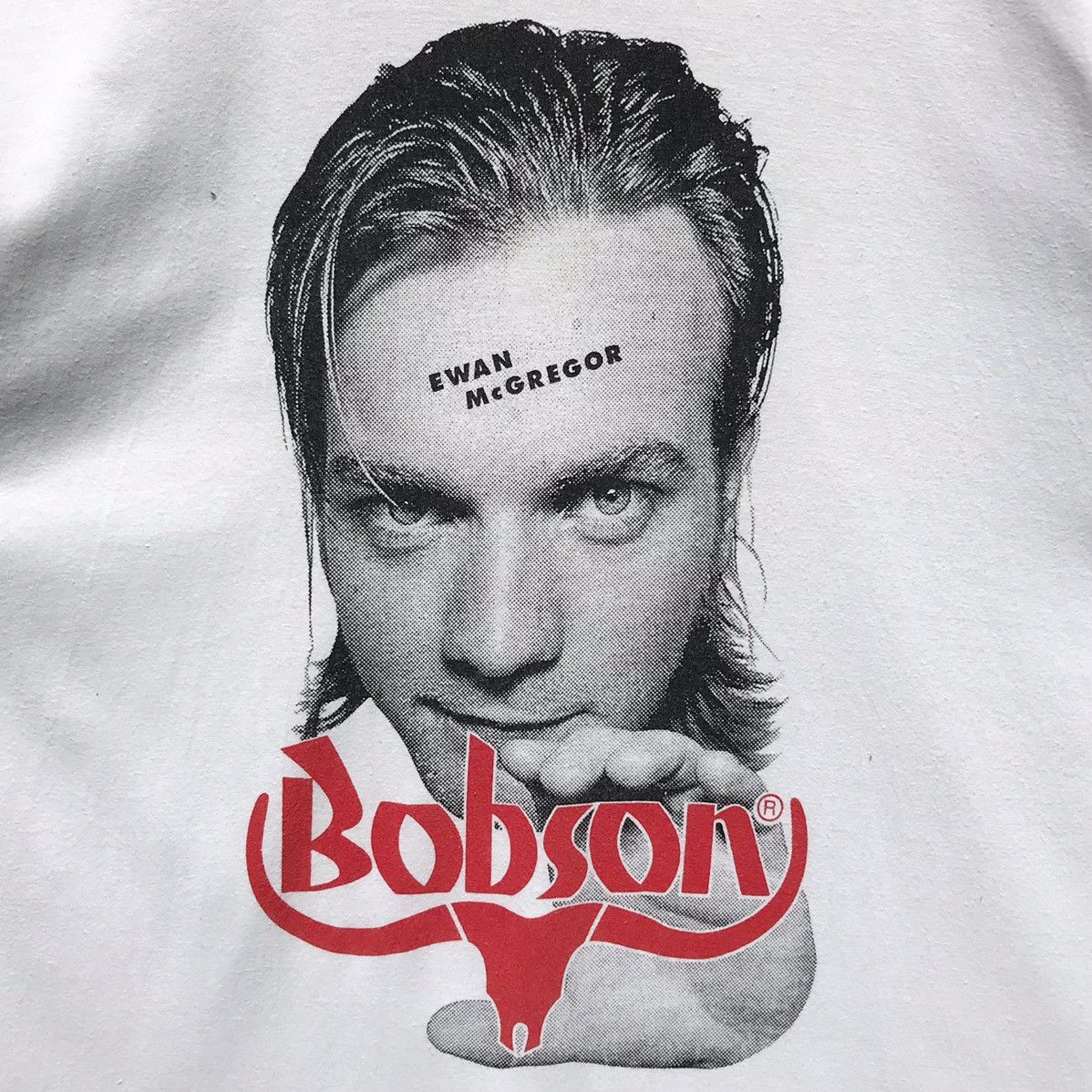 Vintage Vintage Ewan McGregor Actor Trainspotting Movie Mark Renton Size US M / EU 48-50 / 2 - 6 Thumbnail