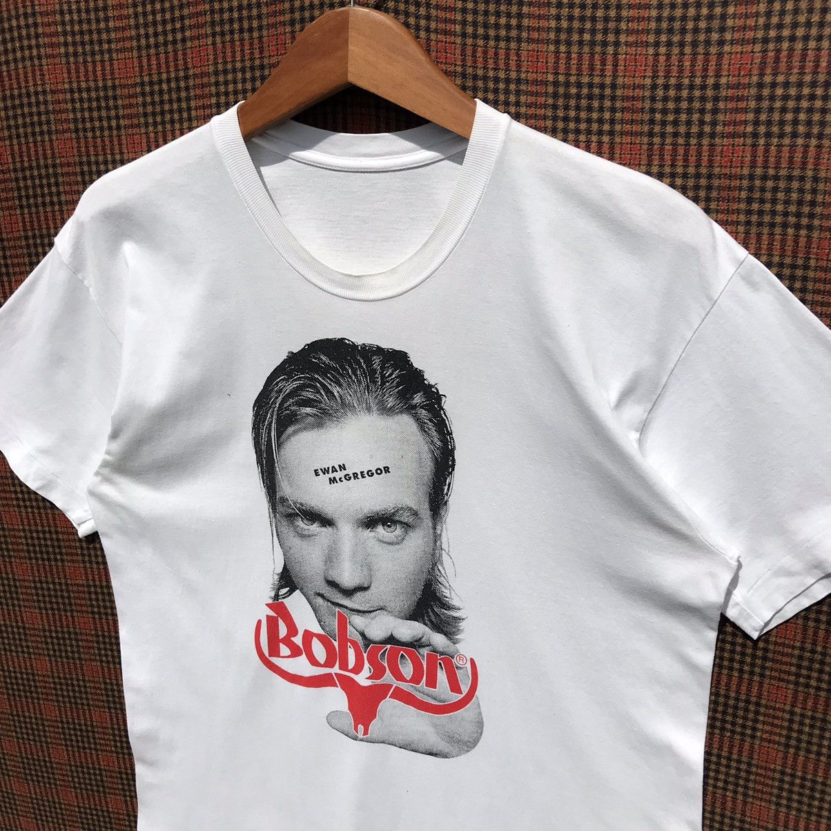 Vintage Vintage Ewan McGregor Actor Trainspotting Movie Mark Renton Size US M / EU 48-50 / 2 - 5 Thumbnail