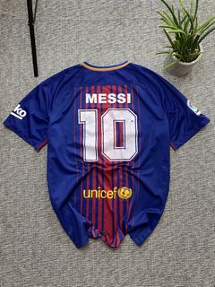 MEN FC BARCELONA 2015/2016 LEO MESSI SOCCER FOOTBALL SHIRT JERSEY MAILLOT  SIZE M