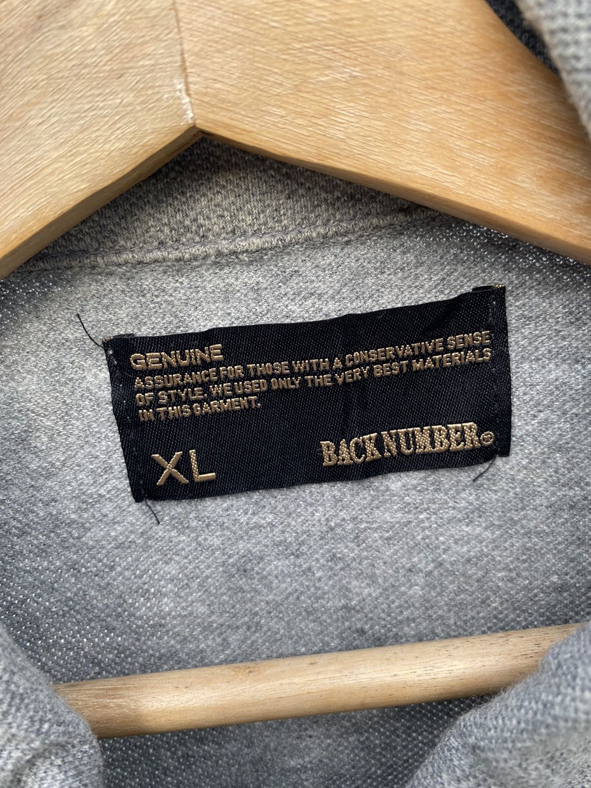 Japanese Brand × Vintage Back Number Trucker Jacket Style Size XL / US 12-14 / IT 48-50 - 6 Thumbnail