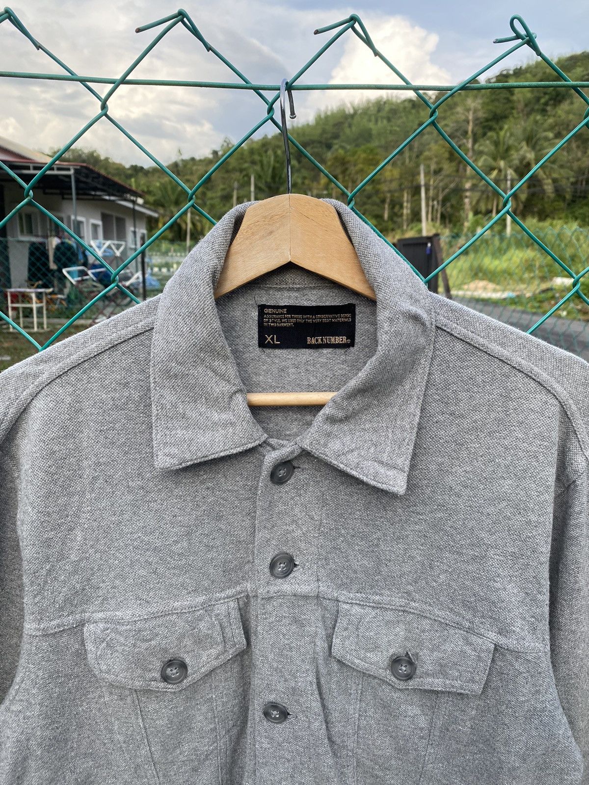 Japanese Brand × Vintage Back Number Trucker Jacket Style Size XL / US 12-14 / IT 48-50 - 3 Thumbnail