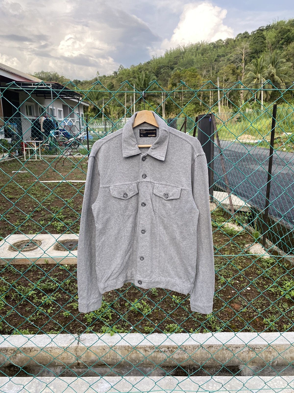Japanese Brand × Vintage Back Number Trucker Jacket Style Size XL / US 12-14 / IT 48-50 - 1 Thumbnail