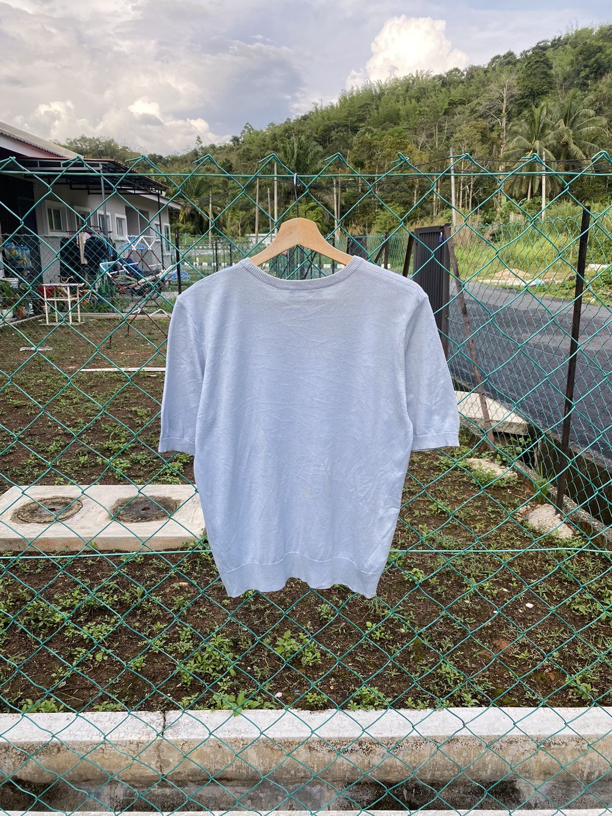 Aquascutum × Homespun Knitwear × Vintage ⚡️Rare⚡️ Vintage Aquascutum Short Knitwear Size US S / EU 44-46 / 1 - 2 Thumbnail