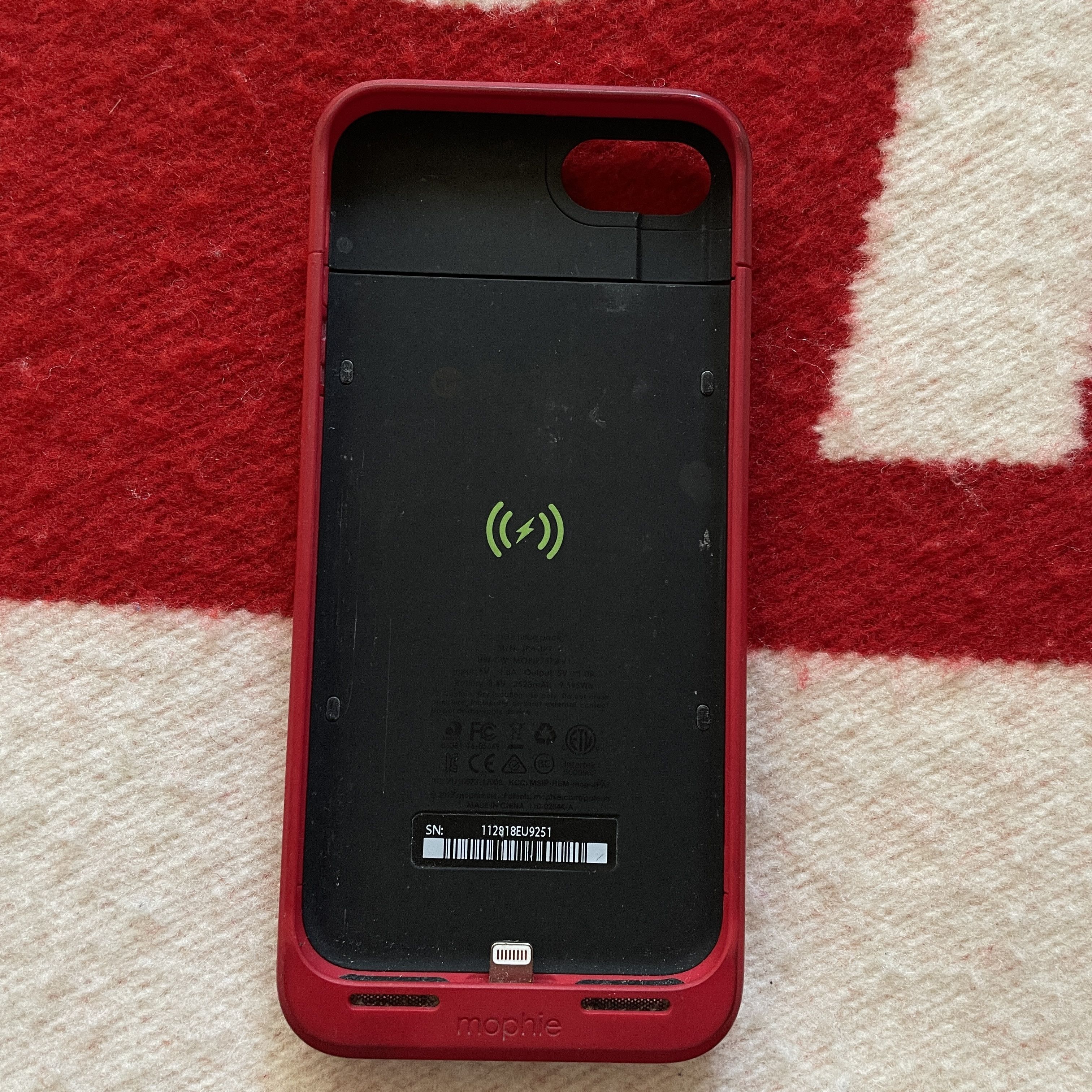 Supreme Supreme - Mophie iPhone 8 (fits 7) Case - Juice Pack Air Size ONE SIZE - 4 Thumbnail