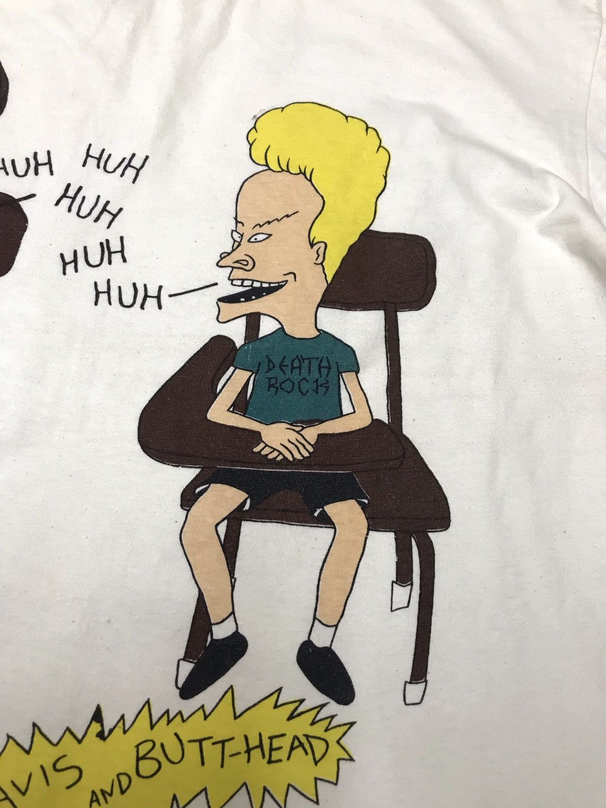Band Tees × Cartoon Network × Vintage VINTAGE BEAVIS & BUTTHEAD MTV 90s TEES Size US XL / EU 56 / 4 - 5 Thumbnail