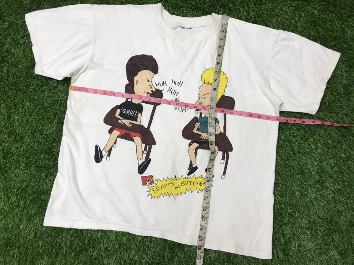 Band Tees × Cartoon Network × Vintage VINTAGE BEAVIS & BUTTHEAD MTV 90s TEES Size US XL / EU 56 / 4 - 9 Thumbnail